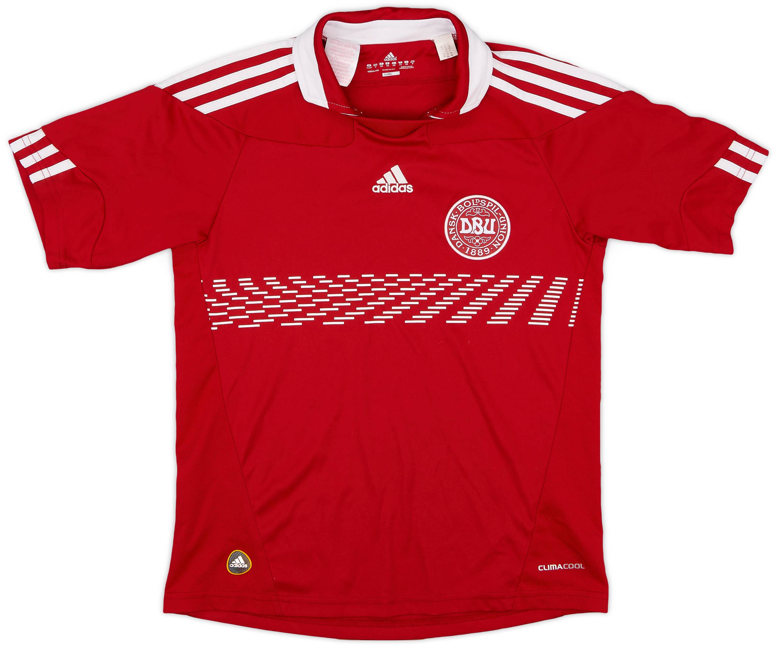 2010-11 Denmark Home Shirt - 7/10 - (M.Boys)
