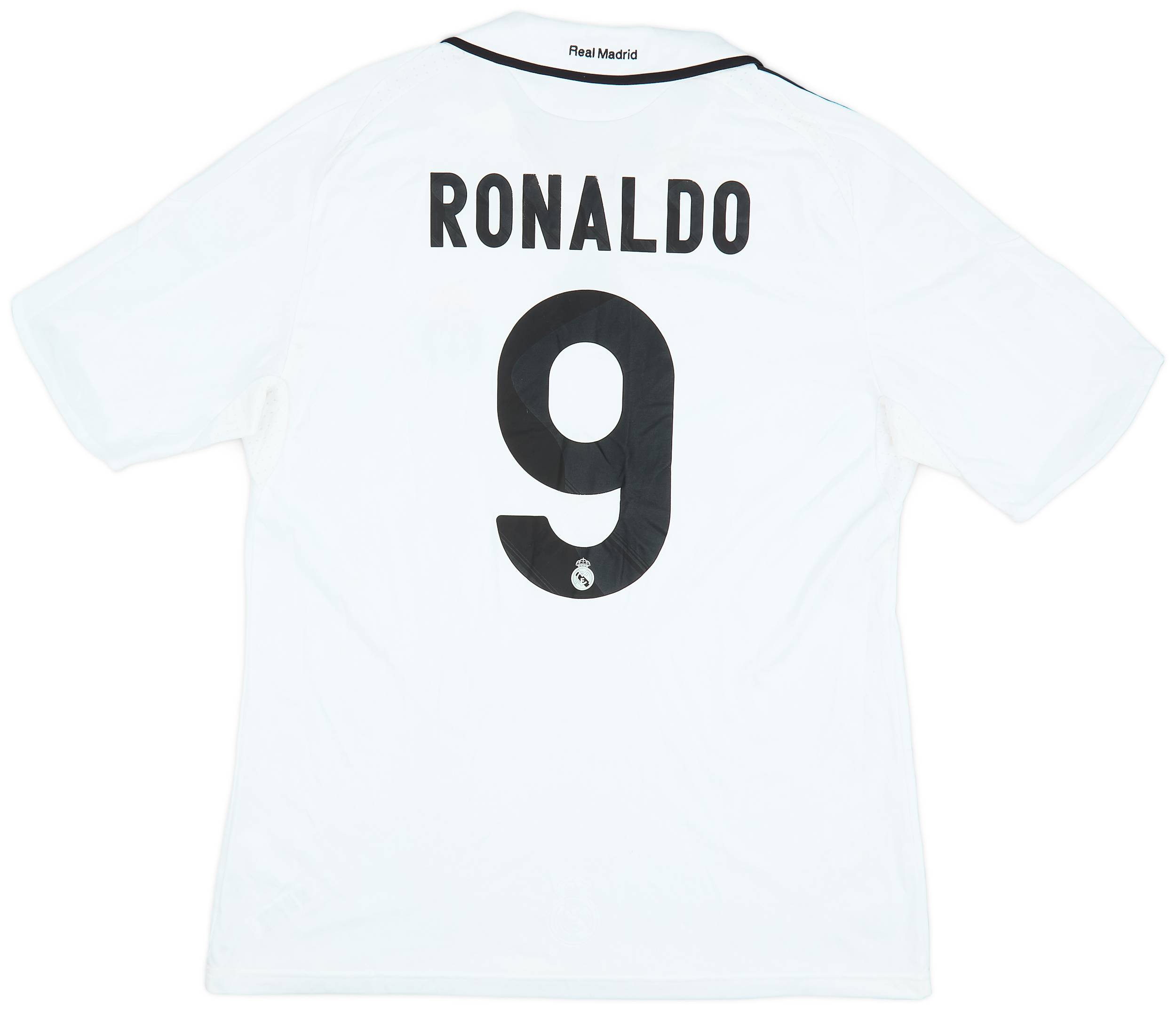 2008 09 Real Madrid Home Shirt Ronaldo 9 6 10 L