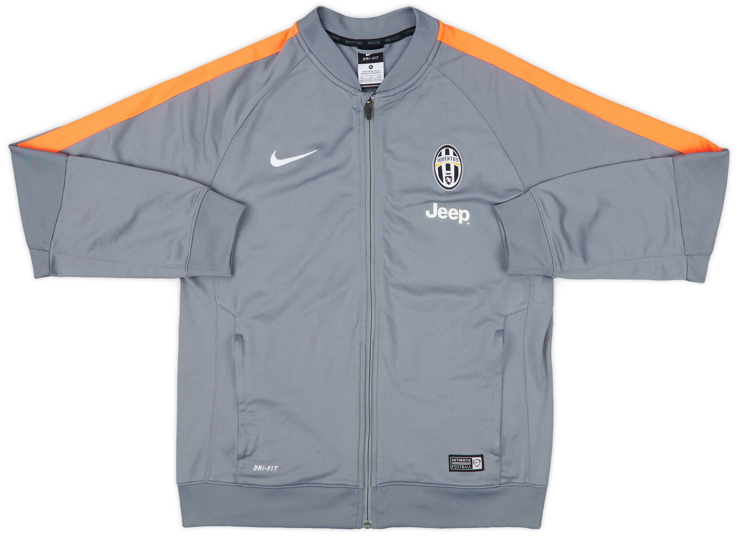 【WEB限定】 2014-15 Juventus (XL.Boys) - 9/10 - Jacket Track Nike トップス