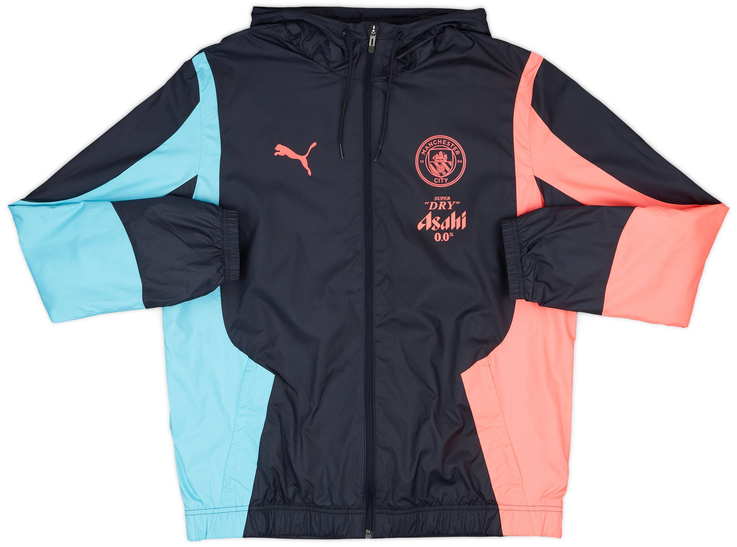 2023-24 Manchester City Player Issue Pre-Match Woven Anthem