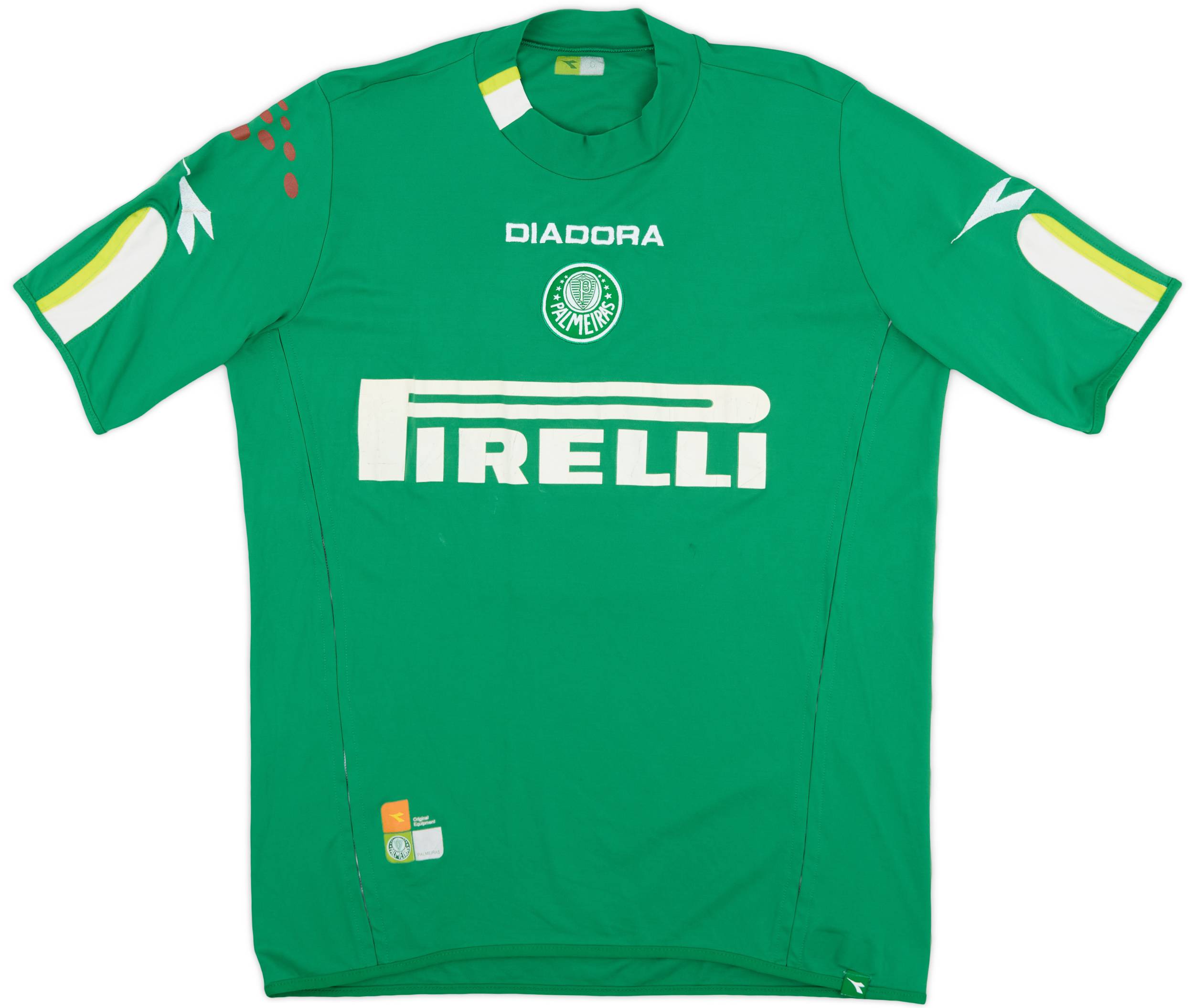 2004 Palmeiras Home Shirt #7 - 5/10 - (L)