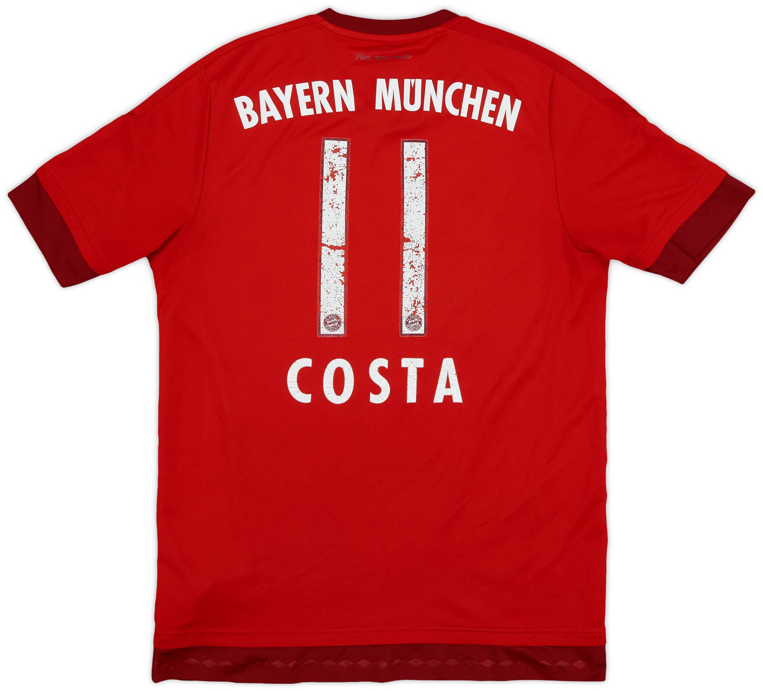 2015-16 Bayern Munich Home Shirt Costa #11 - 5/10 - (M)