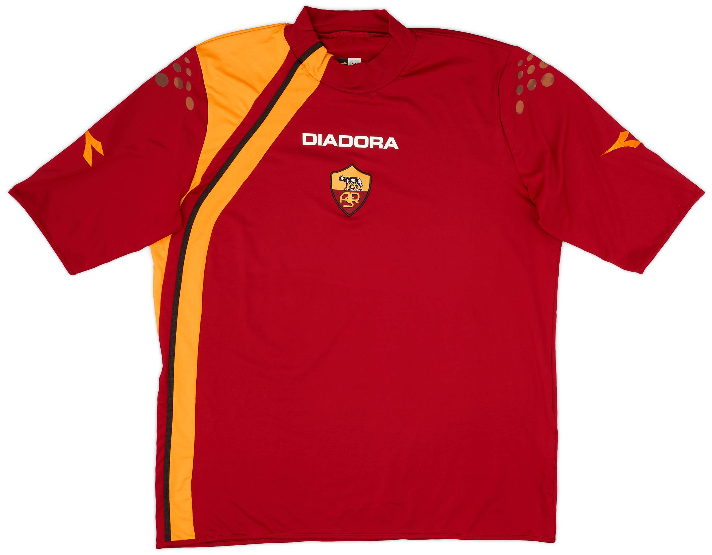 2005-06 Roma Home Shirt - 8/10 - (XL)