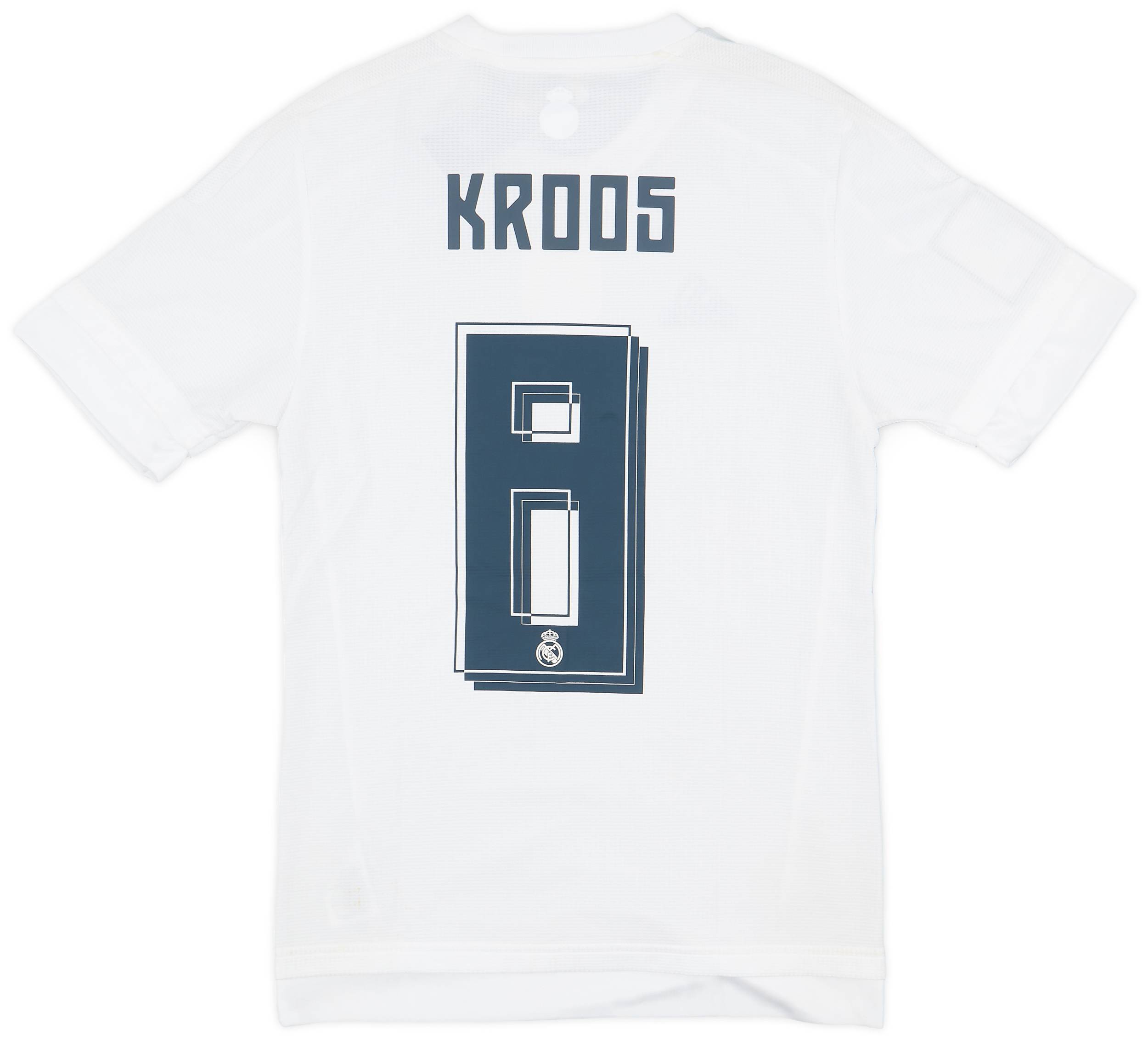 2015-16 Real Madrid Home Shirt Kroos #8 (XS)