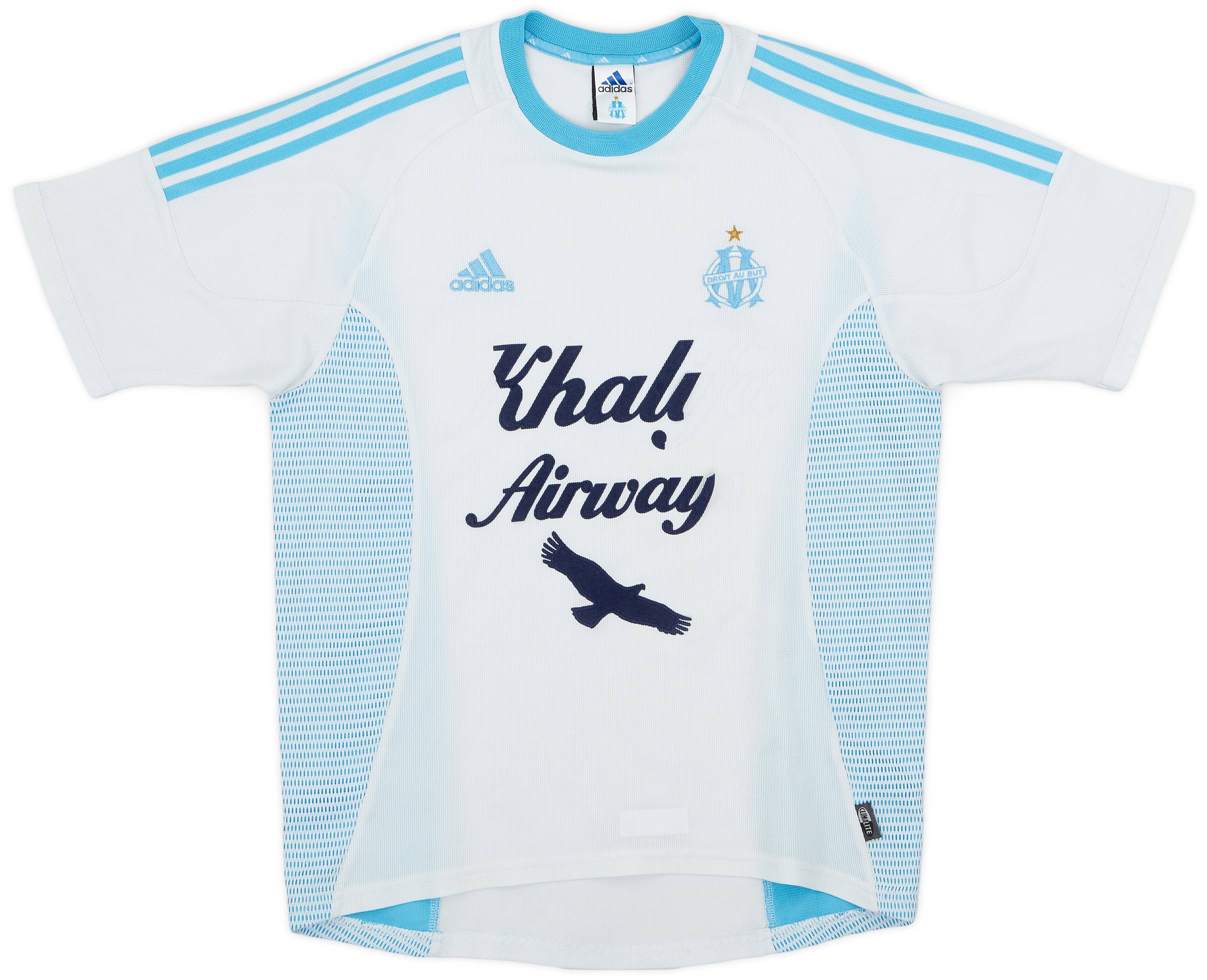 2002-03 Olympique Marseille Home Shirt - 4/10 - (M)