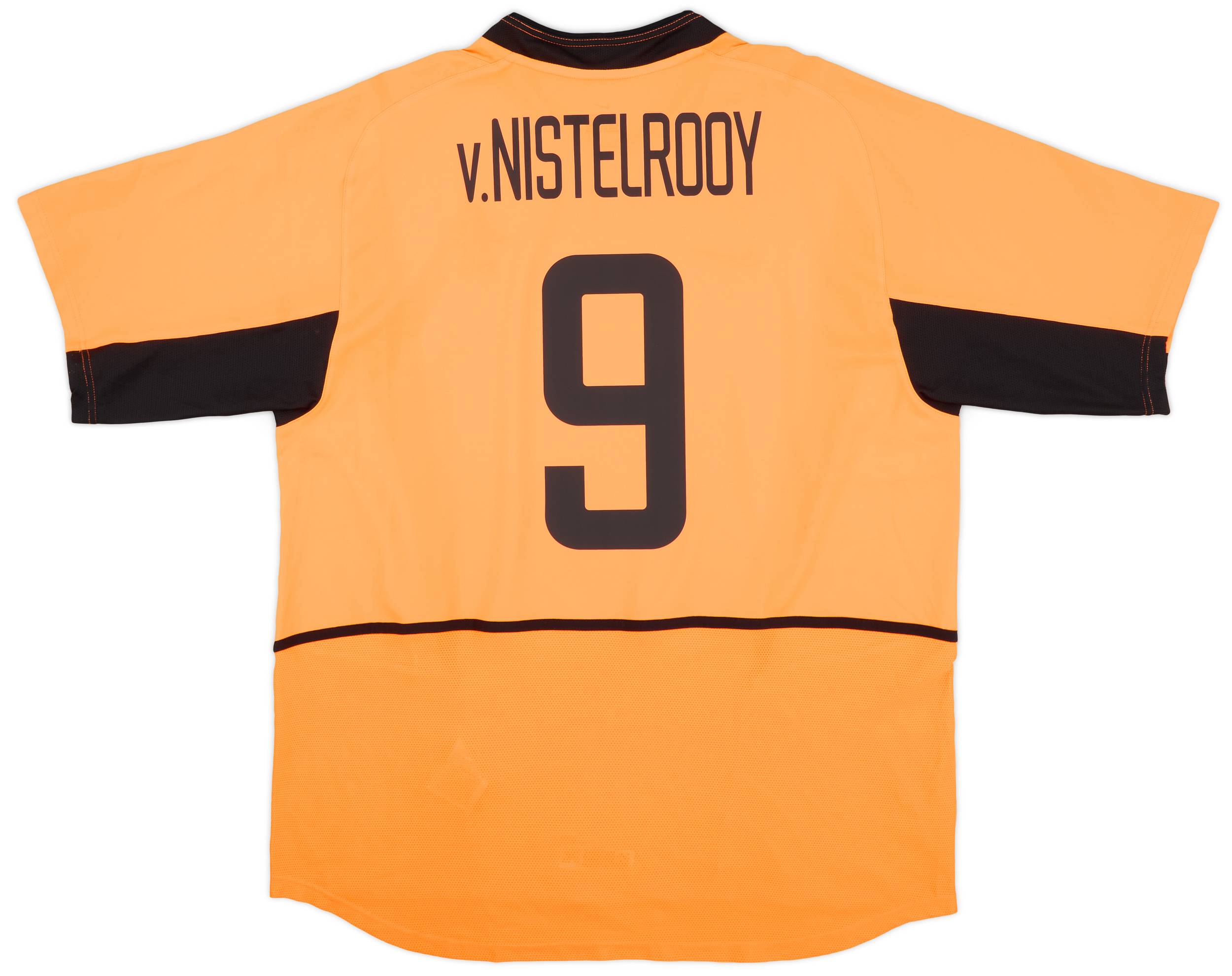 2002-04 Netherlands Home Shirt V.Nistelrooy #9 - 9/10 - (XL)