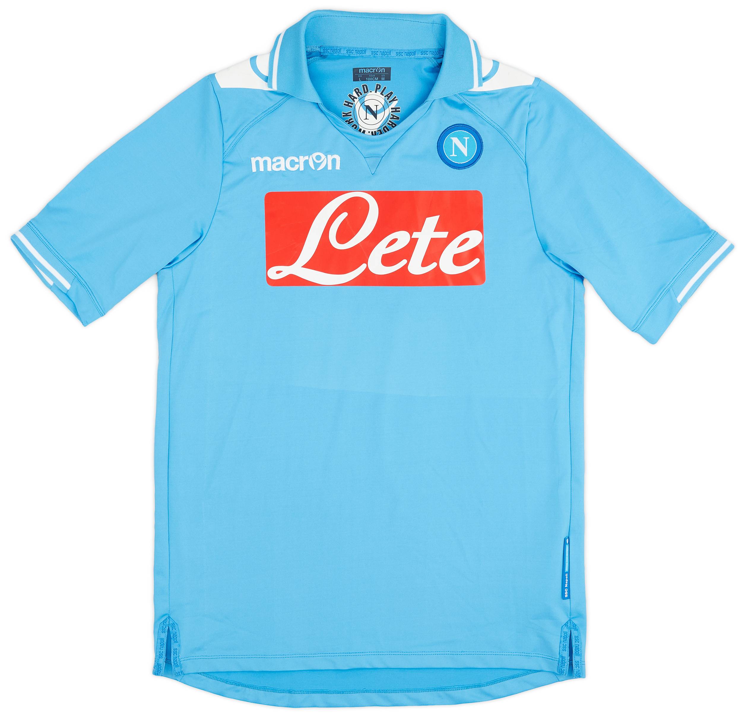 2011-12 Napoli Home Shirt - 8/10 - (L)