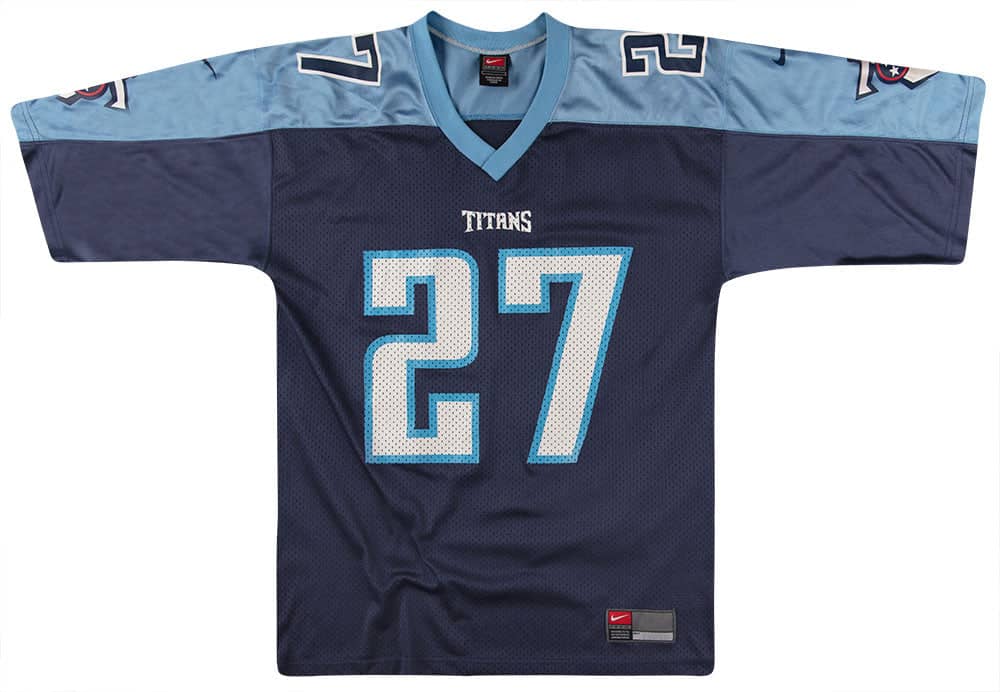 1999 00 Tennessee Titans George 27 Nike Jersey Home M