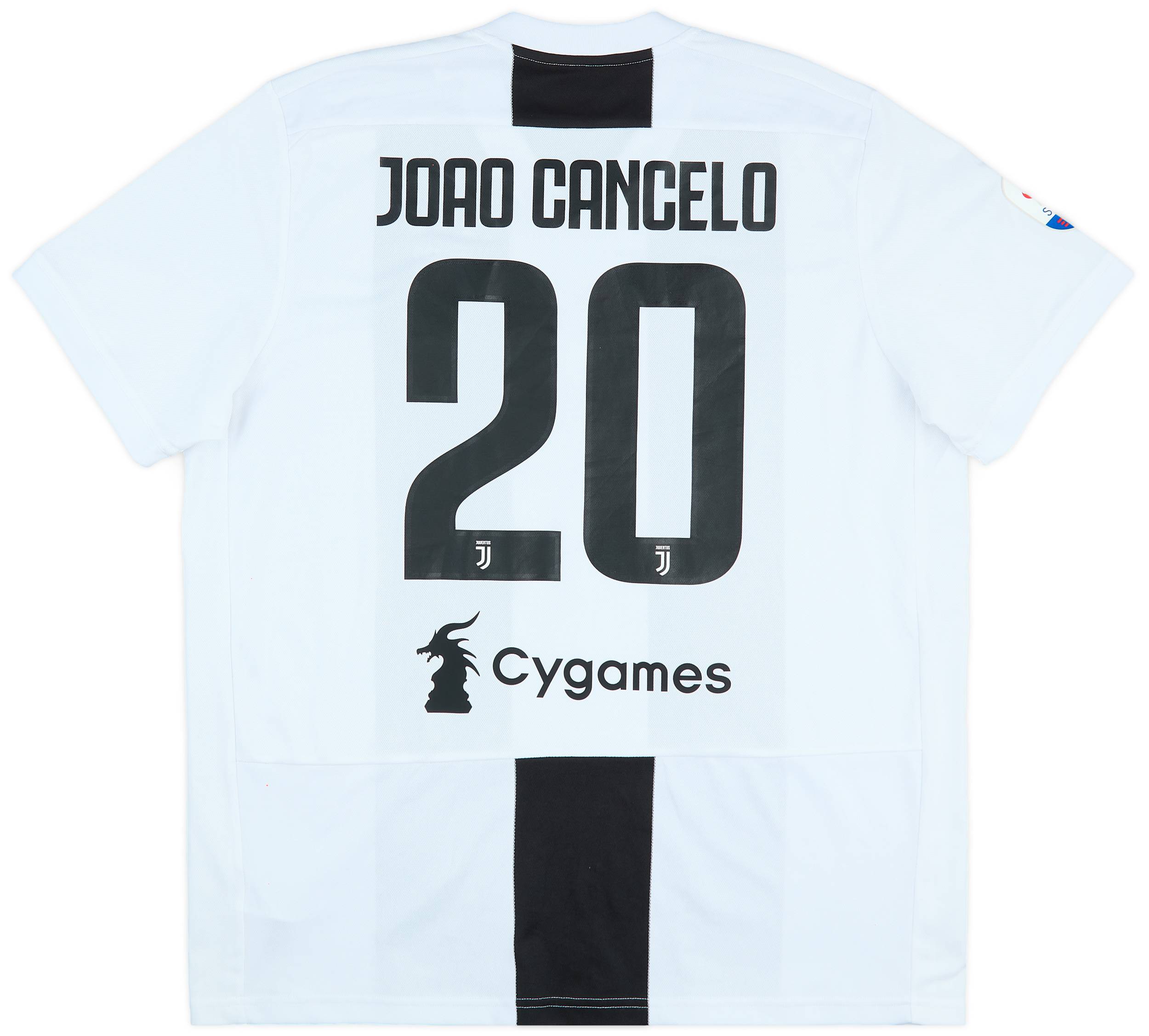 2018-19 Juventus Home Shirt Joao Cancelo #20 - 10/10 - (XL)