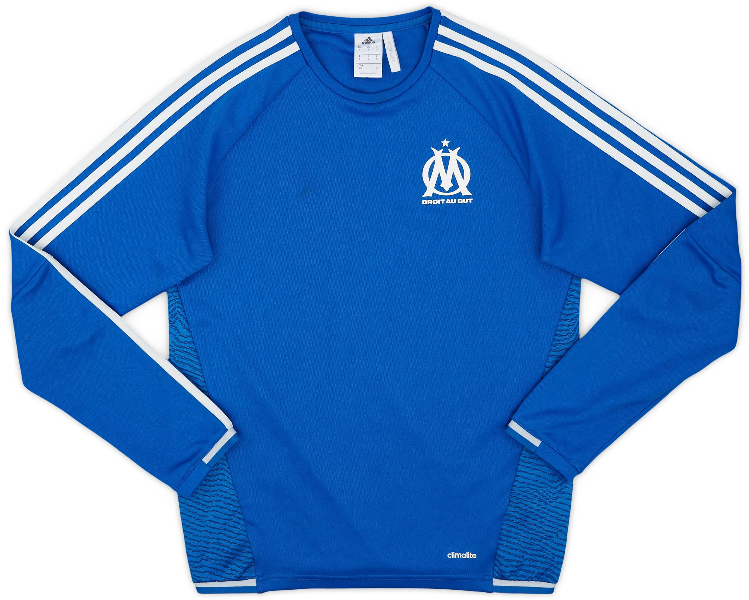 2015 16 Olympique Marseille adidas Sweat Top 6 10 S