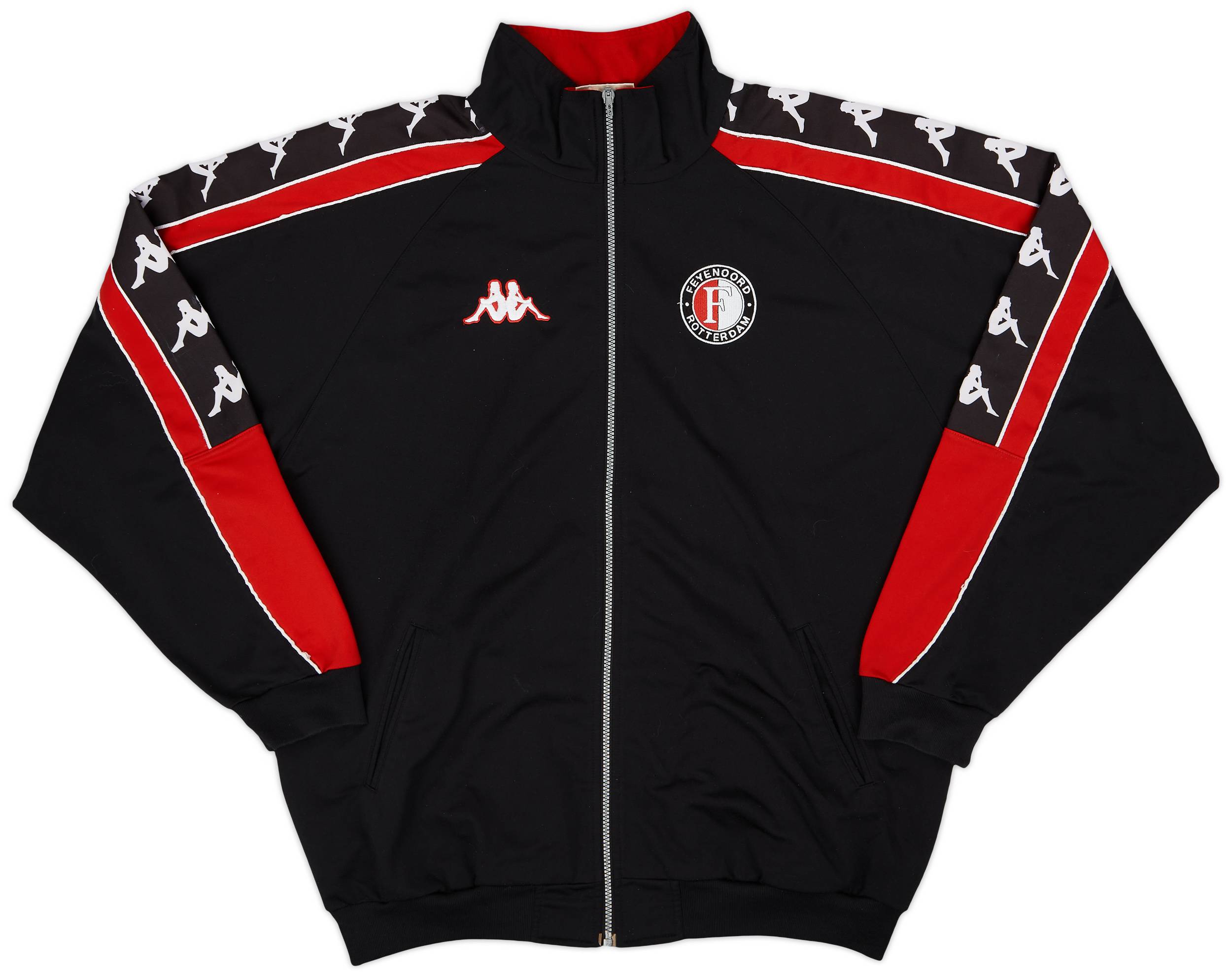 2000-01 Feyenoord Kappa Track Jacket - 8/10 - (XXL)