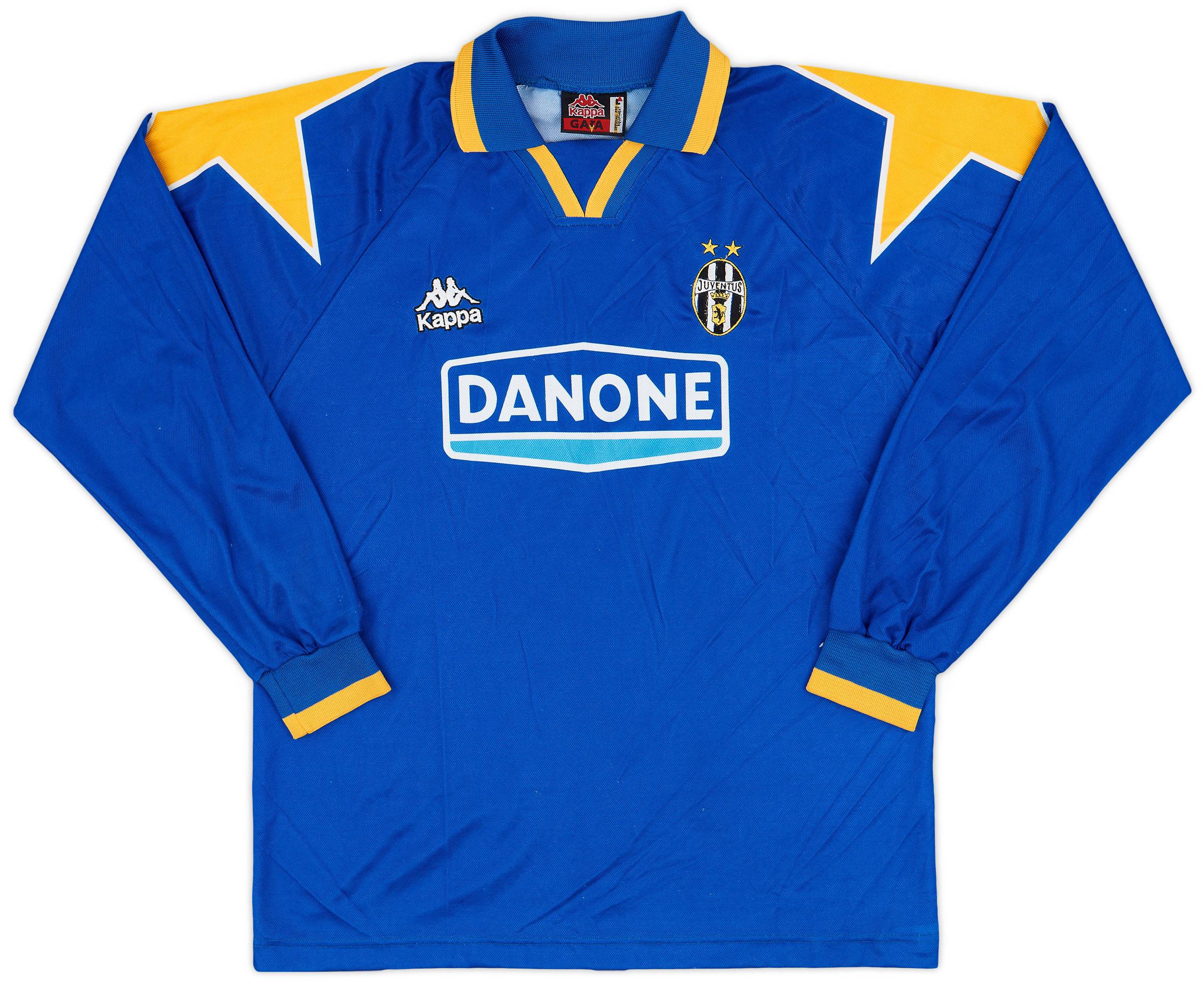 幸せなふたりに贈る結婚祝い Juventus 1994-95 Away (L) - 8/10 - Shirt L/S ウェア