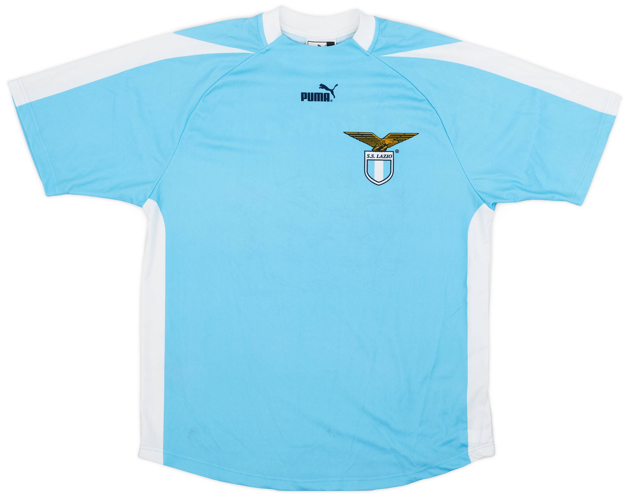 2003-04 Lazio 'Signed' Basic Home Shirt - 7/10 - (L)