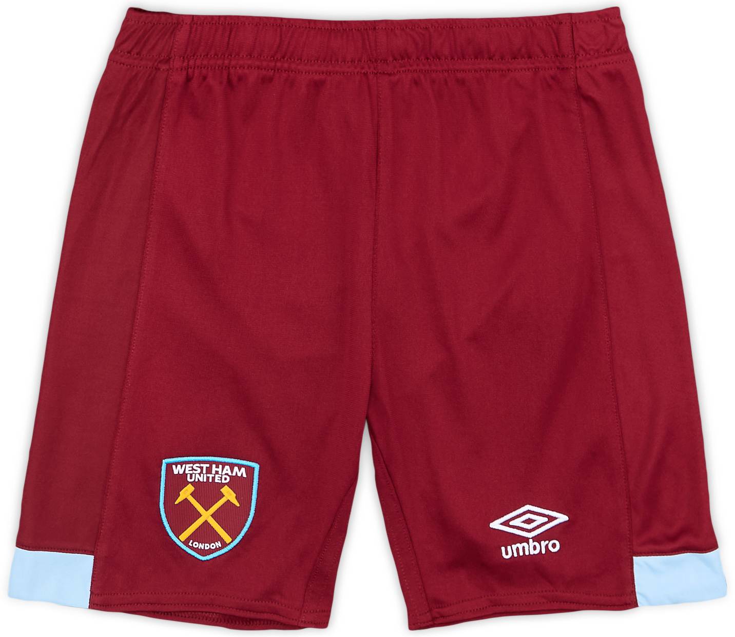 2023-24 West Ham Home Shorts - As New - (KIDS)