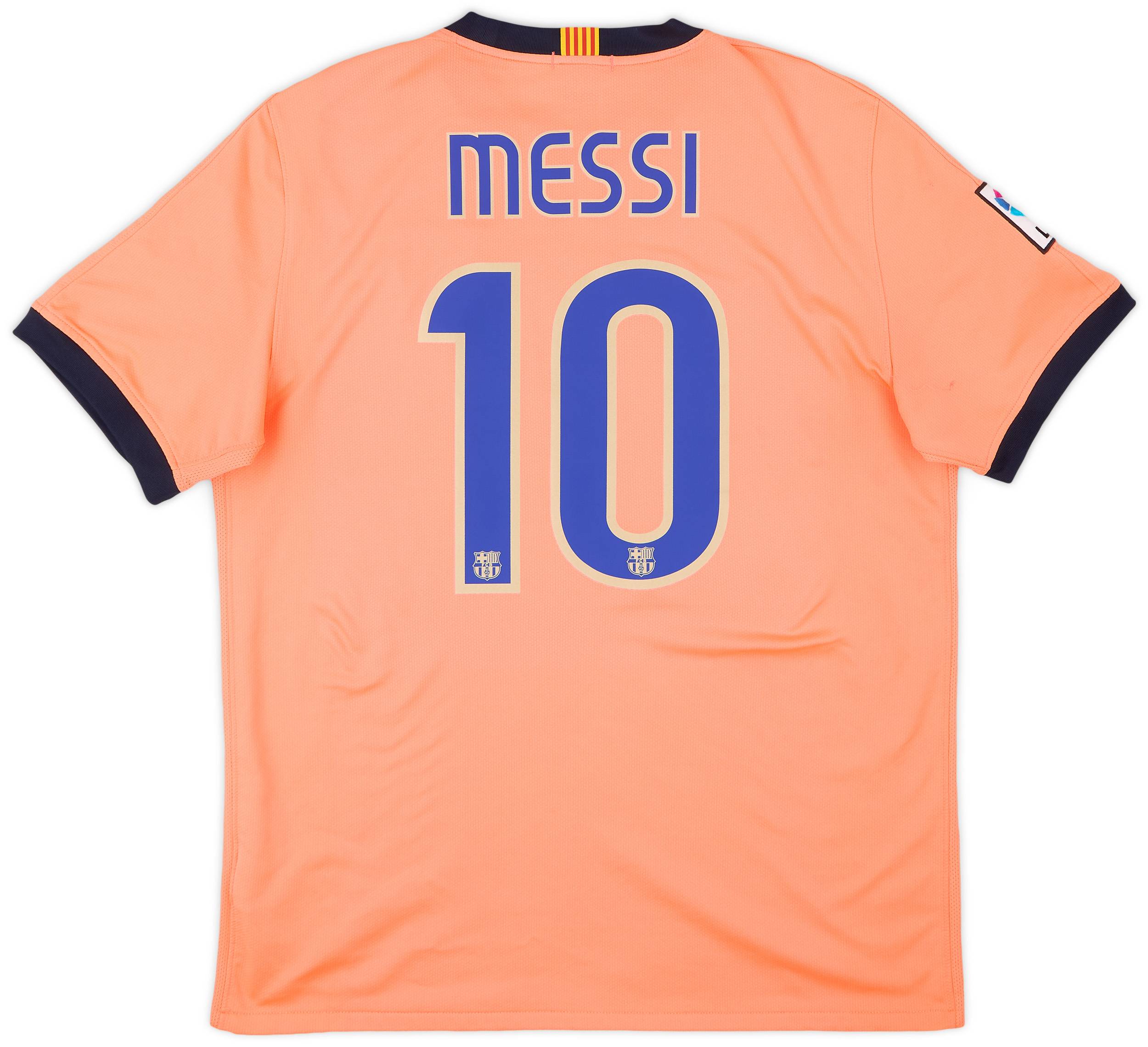 2009-10 Barcelona Away Shirt Messi #10 - 6/10 - (L)
