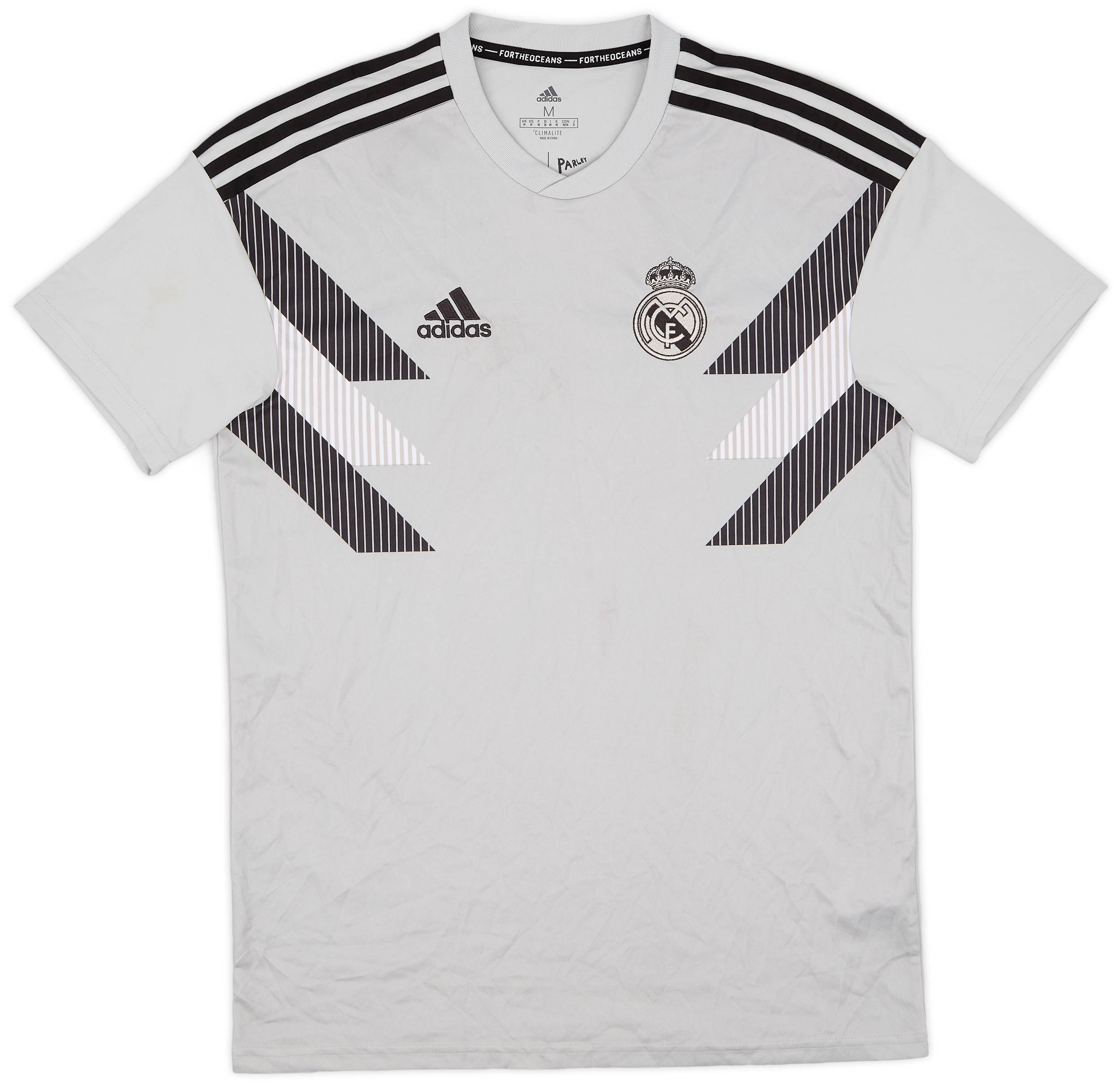 2018-19 Real Madrid adidas Training Shirt - 8/10 - (M)