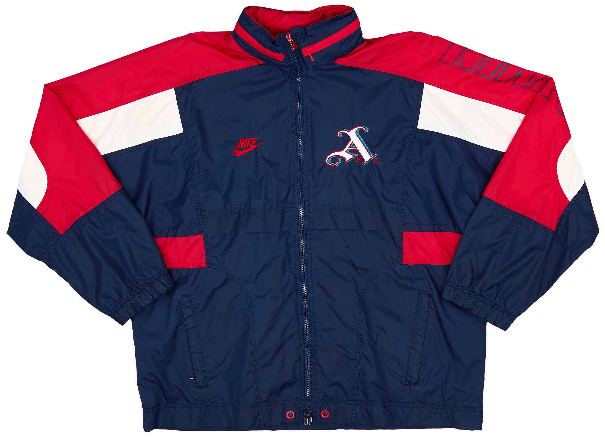 1995 96 Arsenal Nike Rain Jacket 6 10 XL