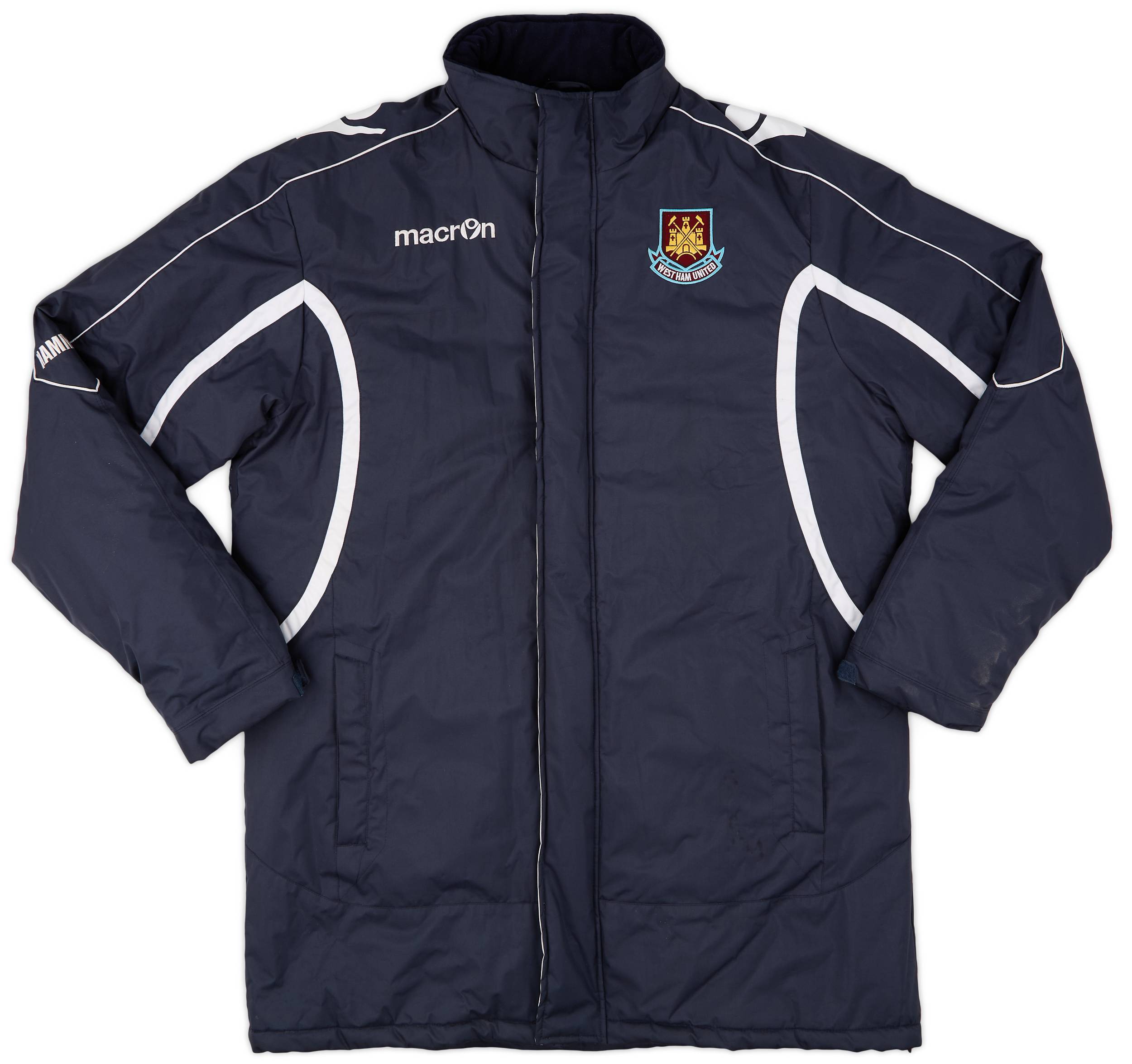 Macron bench coat shop