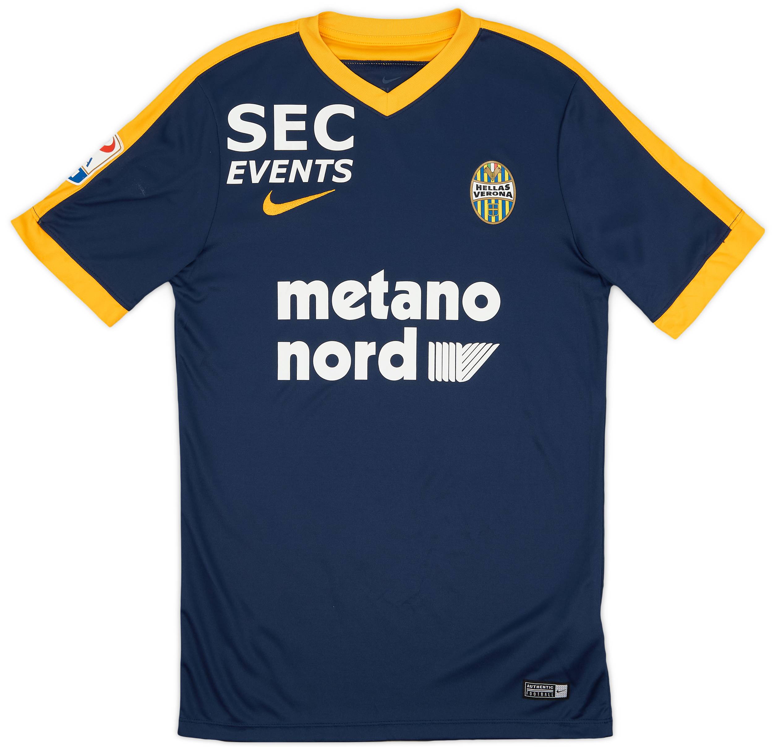 2017-18 Hellas Verona Nike Training Shirt - 8/10 - (S)