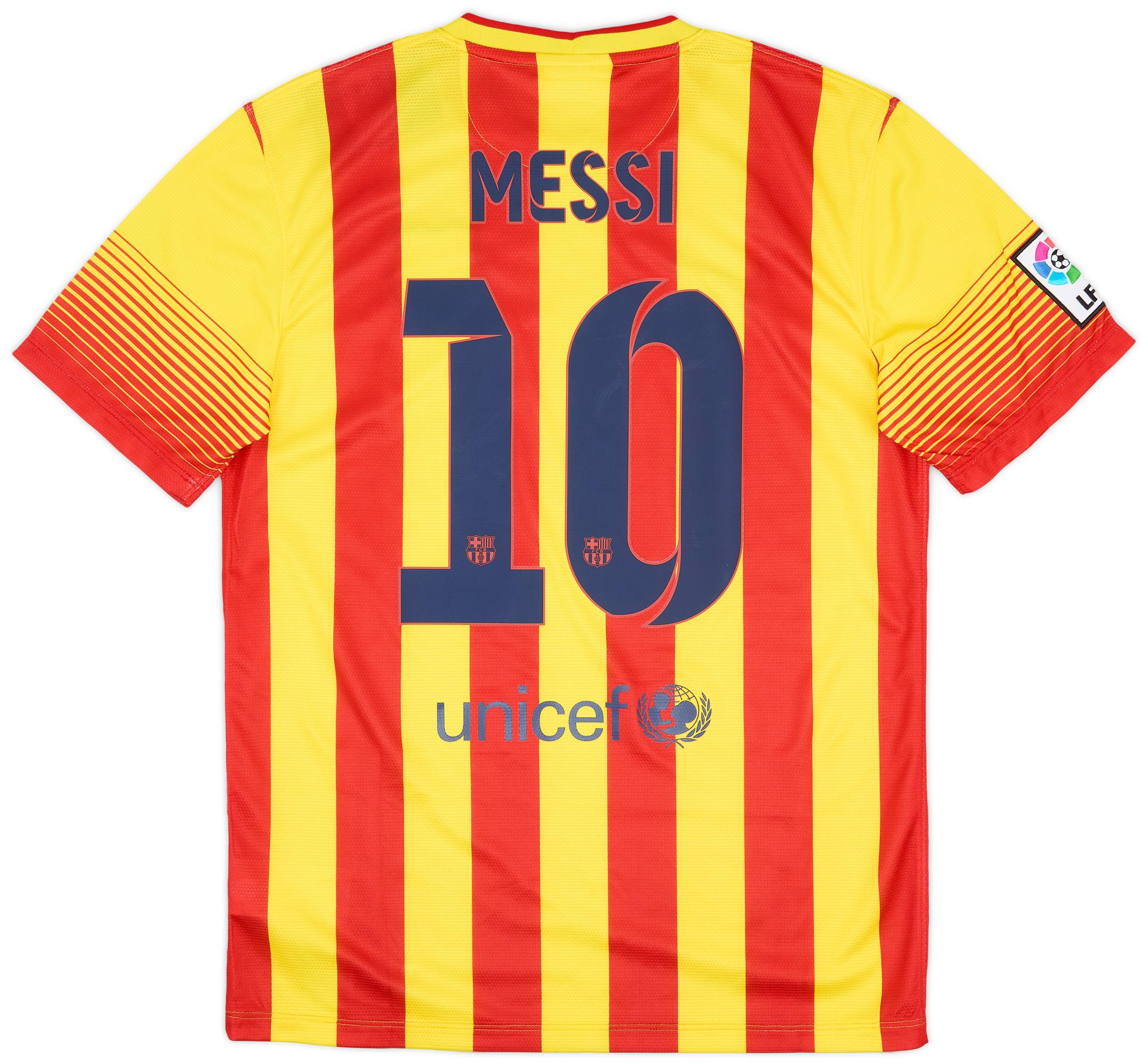 2013-15 Barcelona Away Shirt Messi #10 (M)