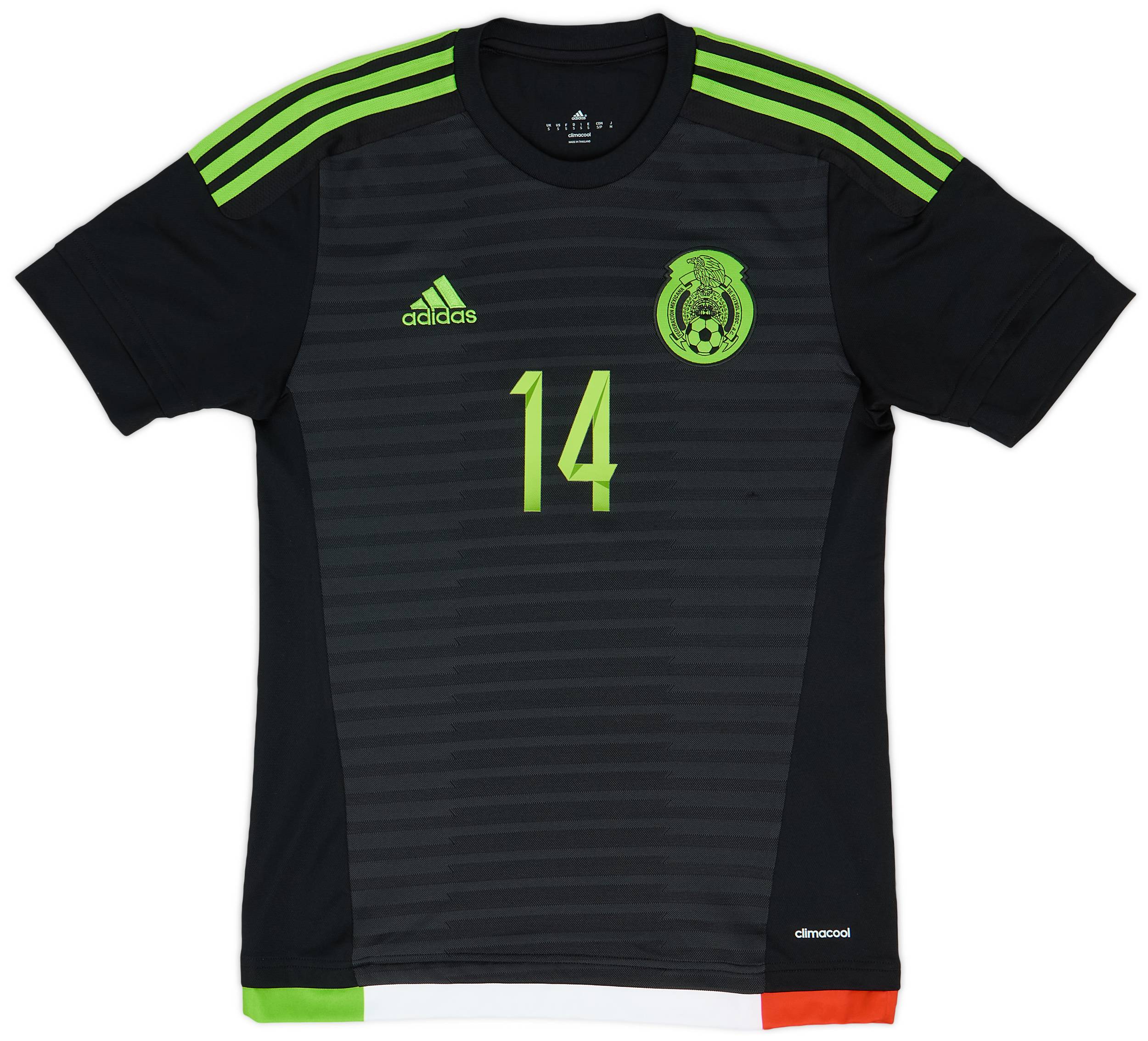 2015 Mexico Copa America Home Shirt J.Hernandez #14 - 6/10 - (S)