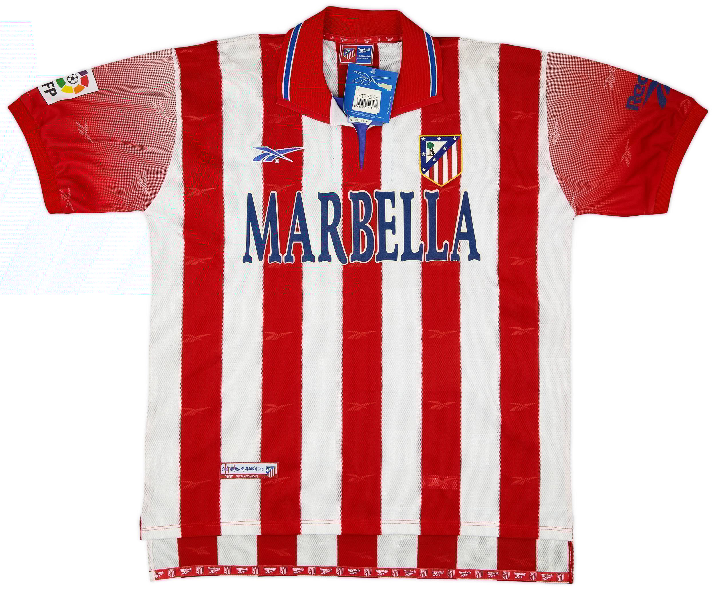 1998-99 Atletico Madrid Home Shirt (XL)