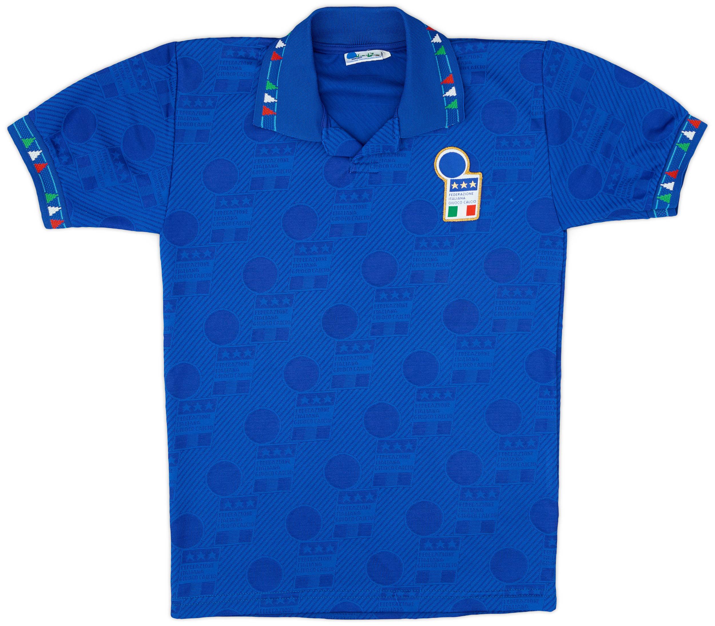 1994 Italy Home Shirt #10 (Baggio) - 5/10 - (L.Boys)