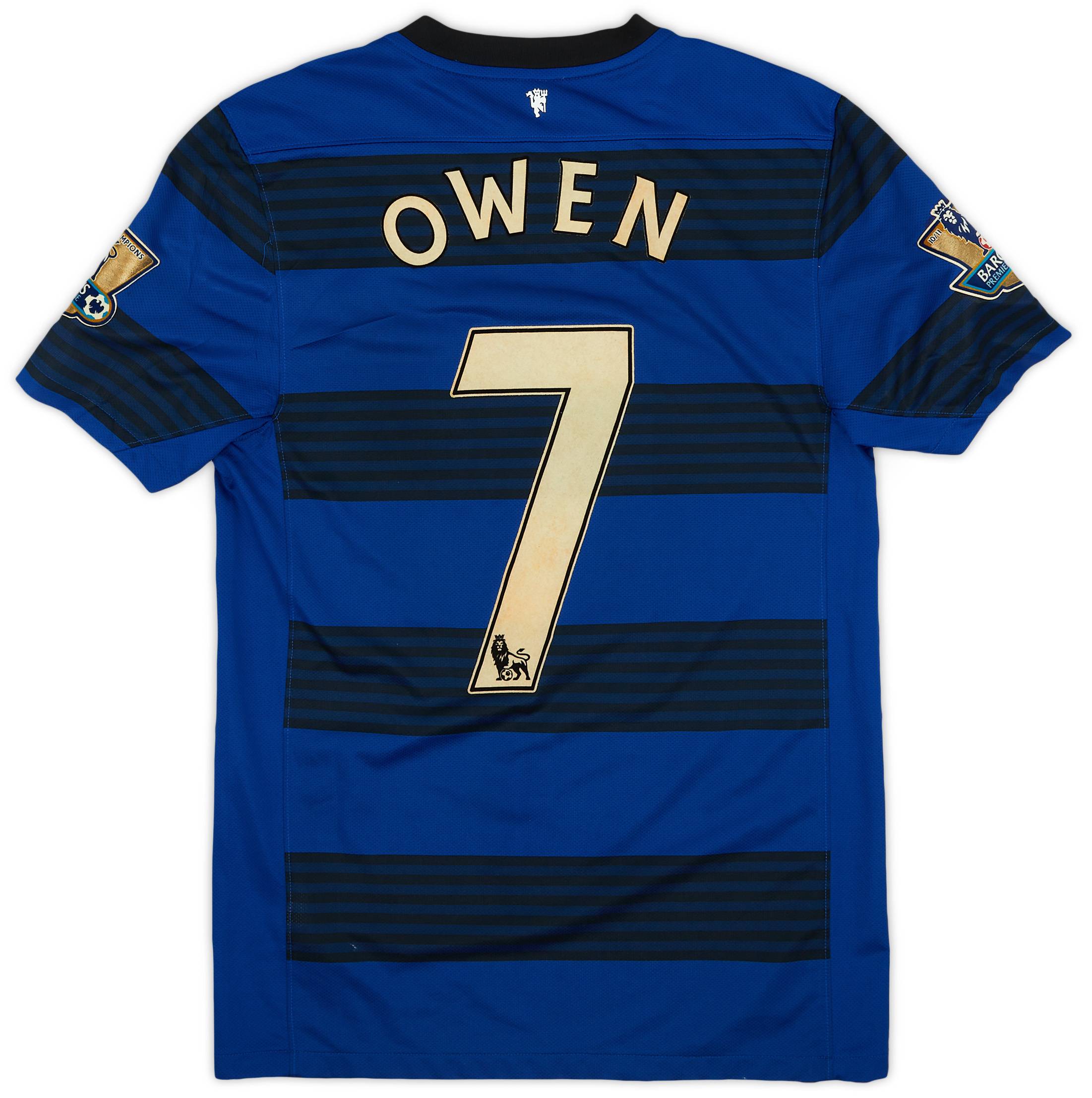 2011-13 Manchester United Away Shirt Owen #7 - 7/10 - (S)
