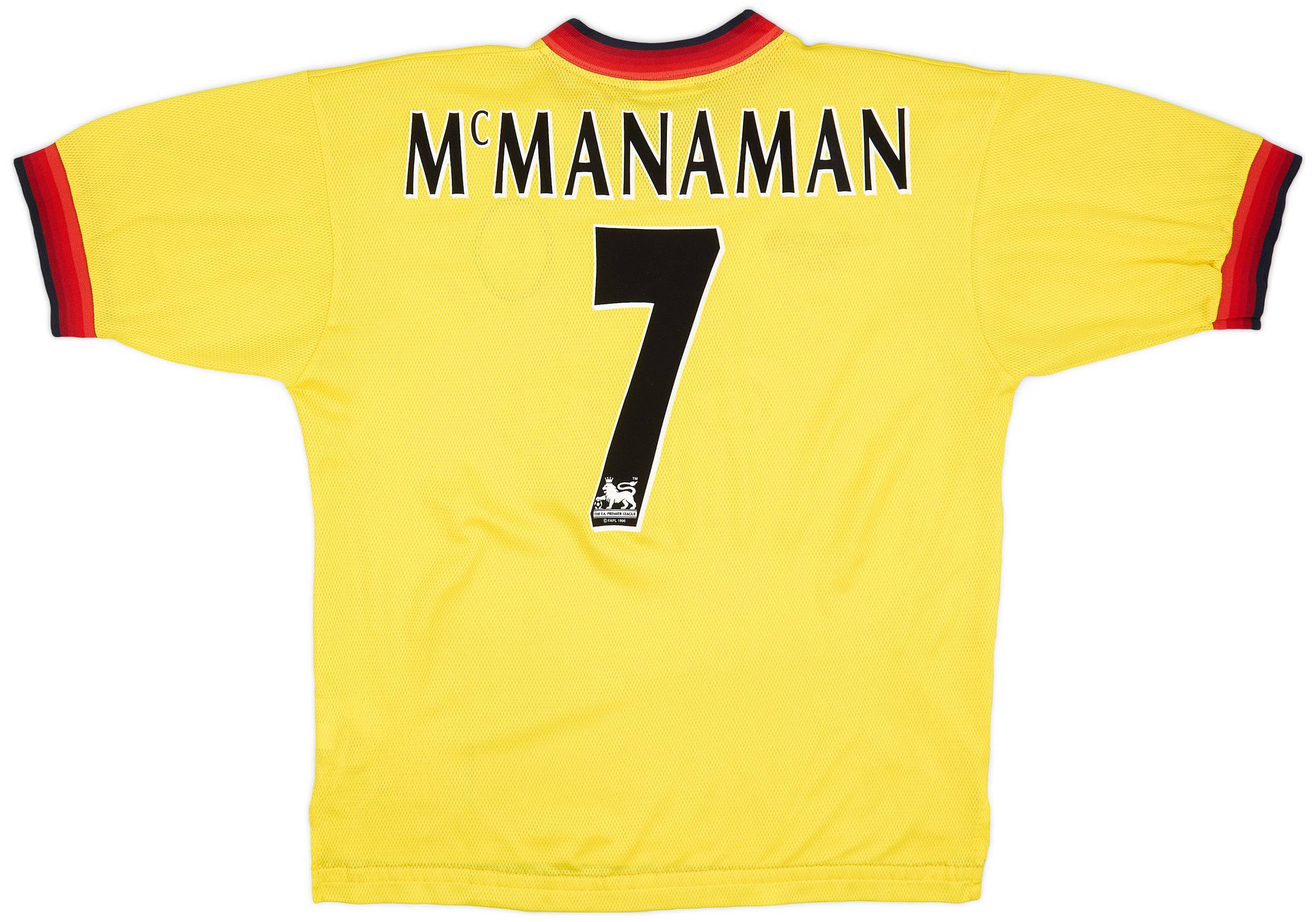 1997-99 Liverpool Away Shirt McManaman #7 - 9/10 - (L)