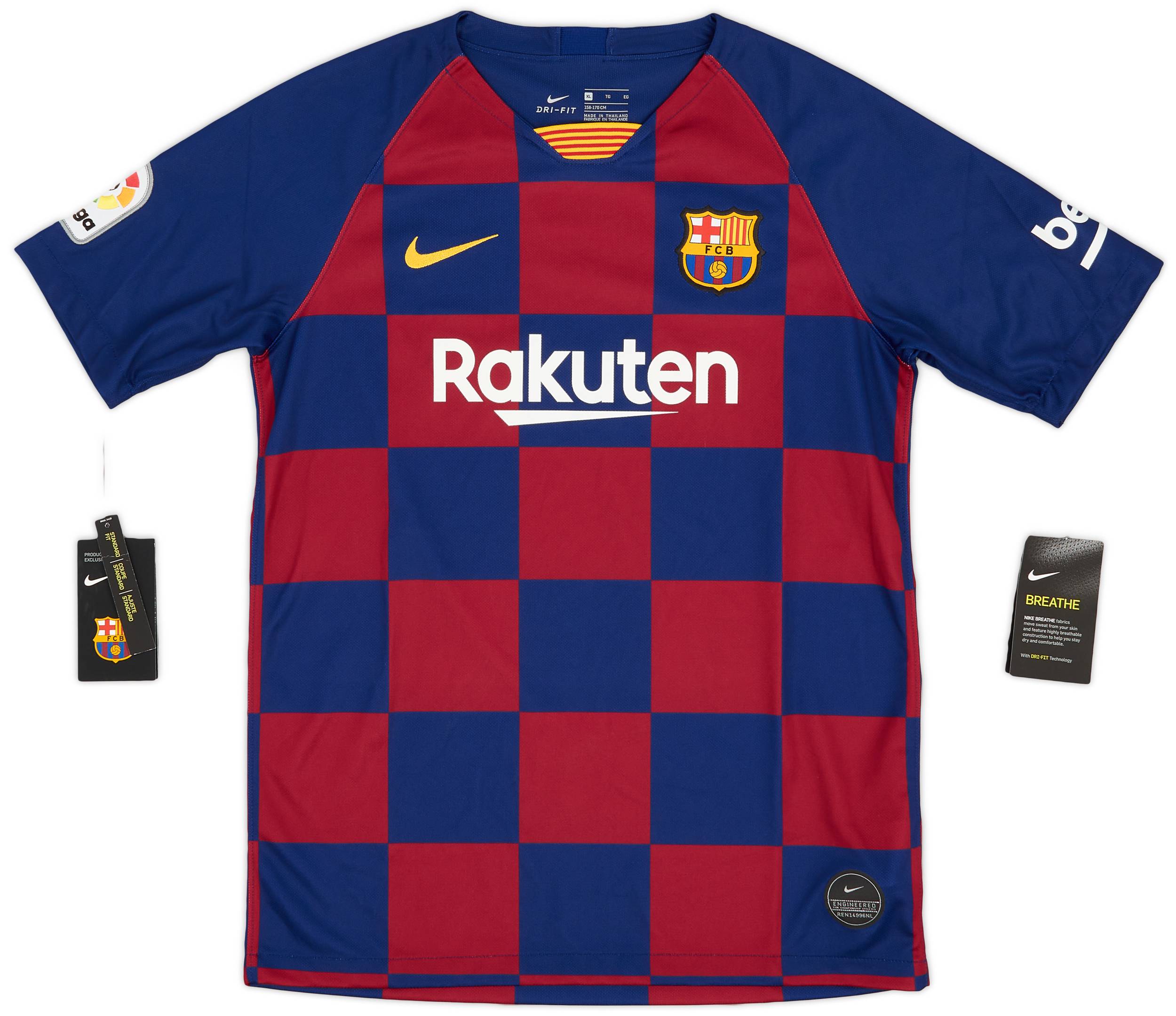 2019-20 Barcelona Home Shirt (XL.Boys)