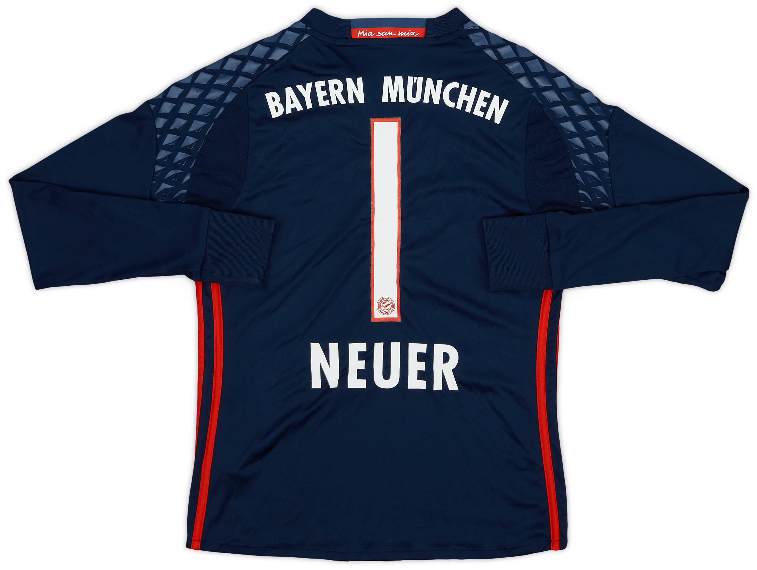 2016-17 Bayern Munich GK Shirt Neuer #1 - 8/10 - (M.Boys)