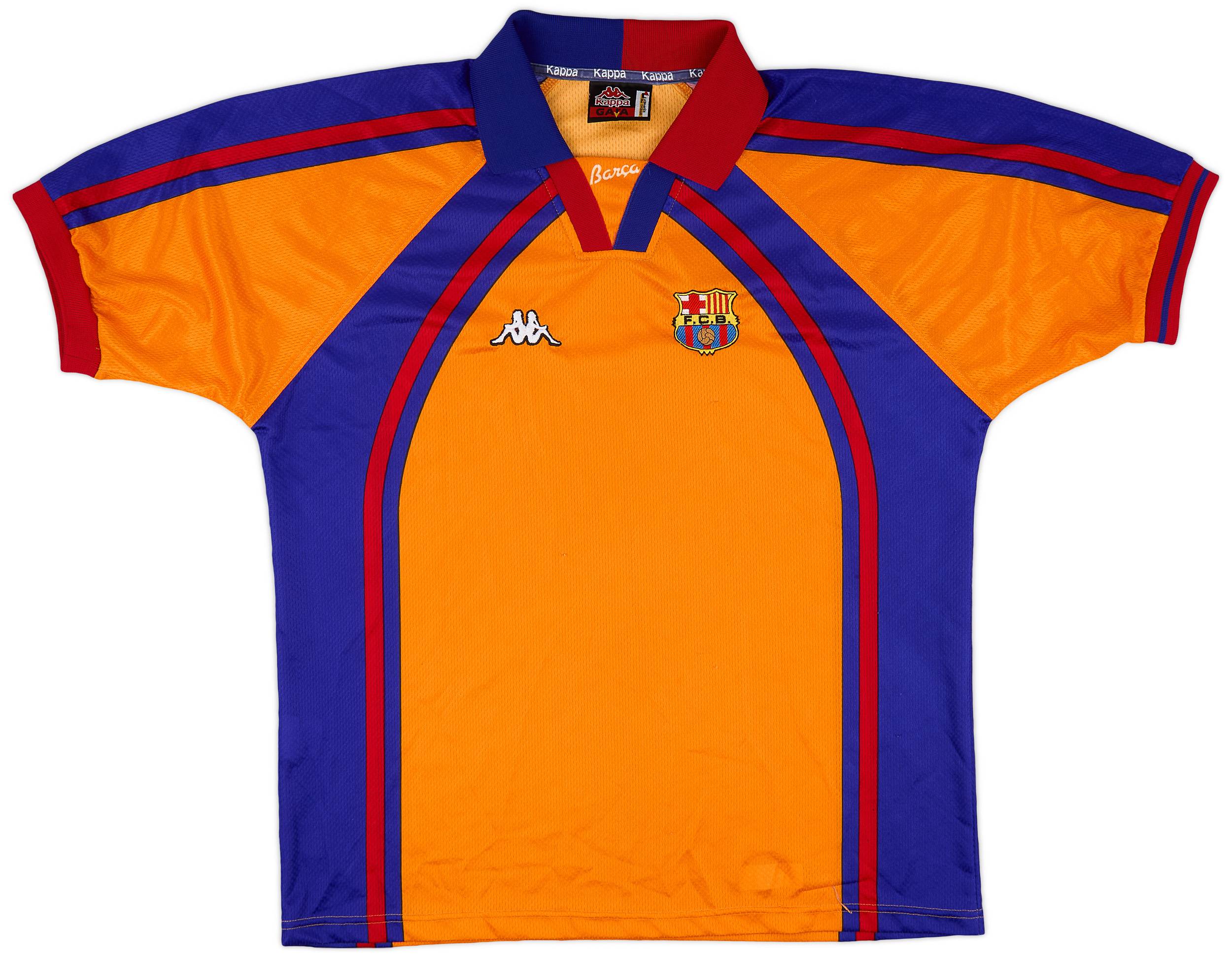 1997-98 Barcelona European Away Shirt - 7/10 - (XL)