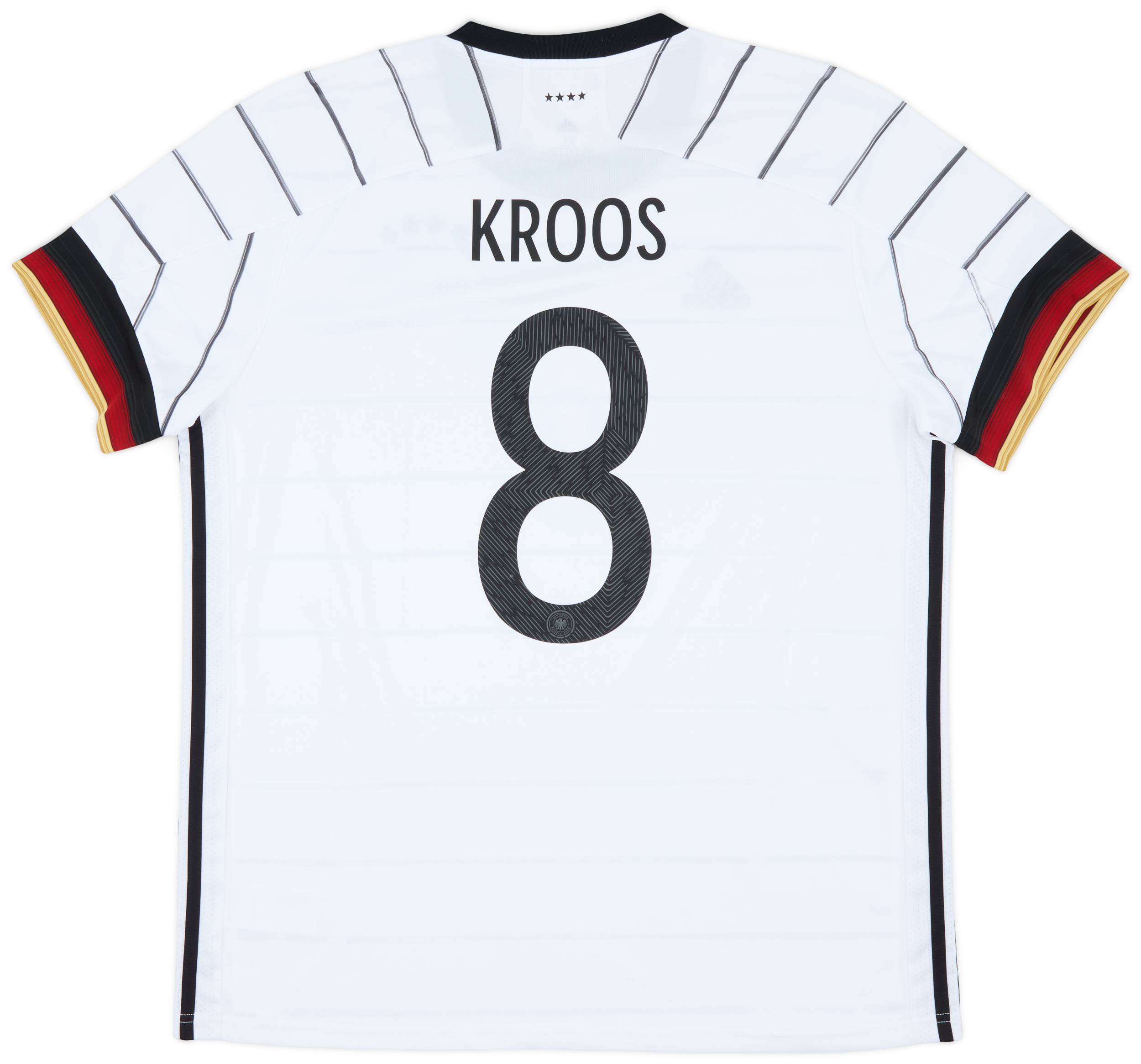 2020-21 Germany Home Shirt Kroos #8 - 9/10 - (XL)