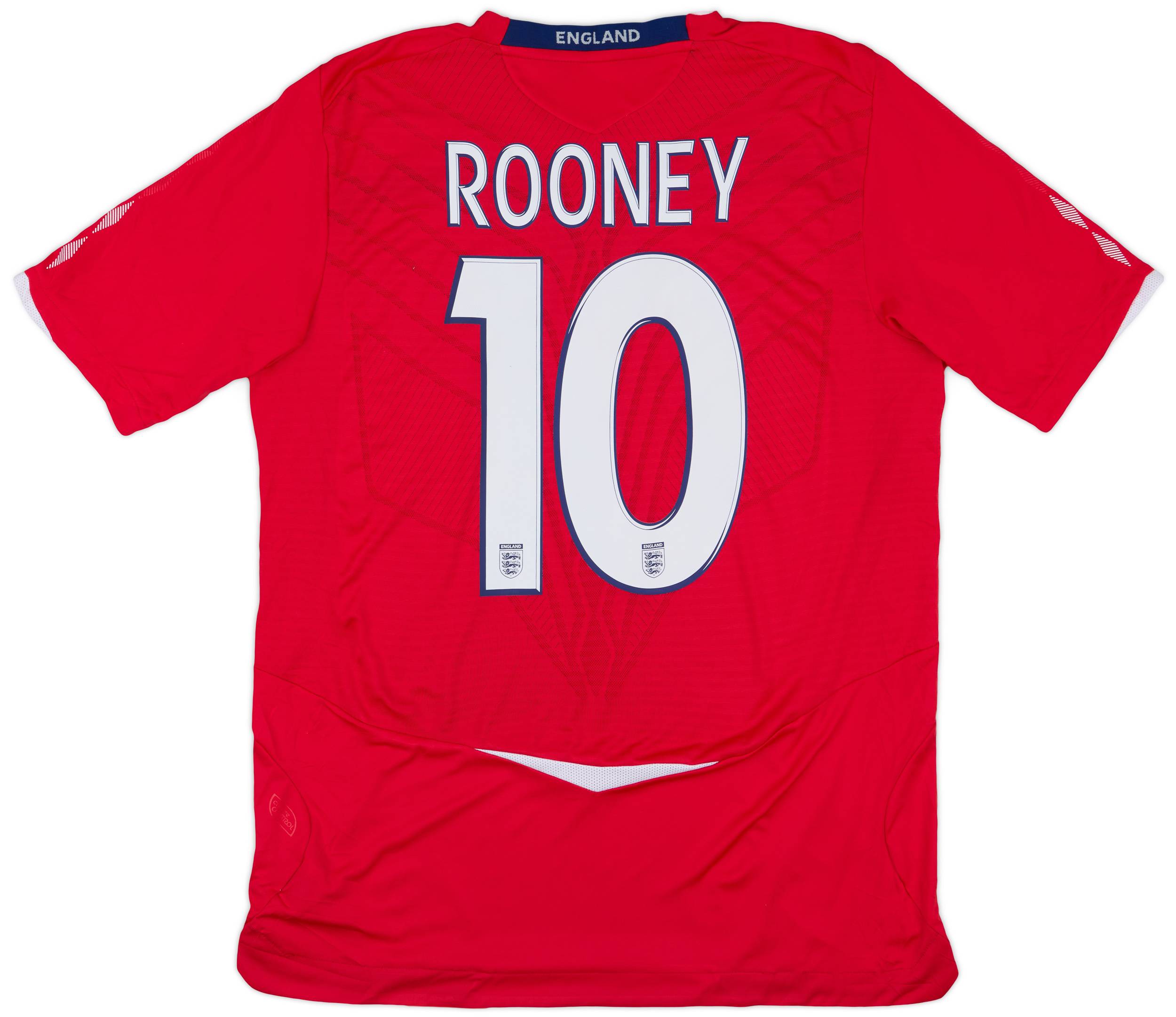 2008-10 England Away Shirt Rooney #9 - 7/10 - (L)
