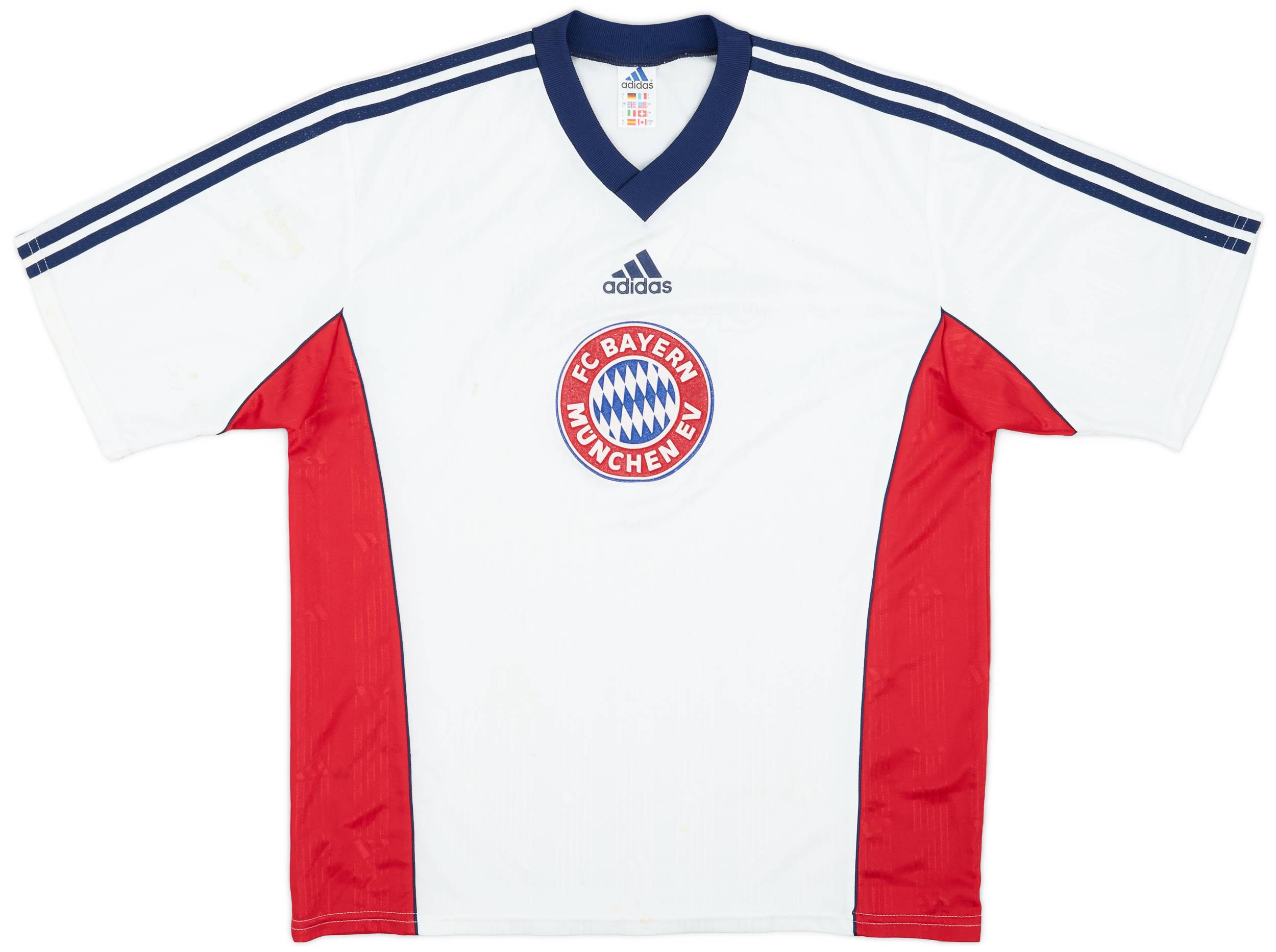 1998-99 Bayern Munich adidas Training Shirt - 5/10 - (L)