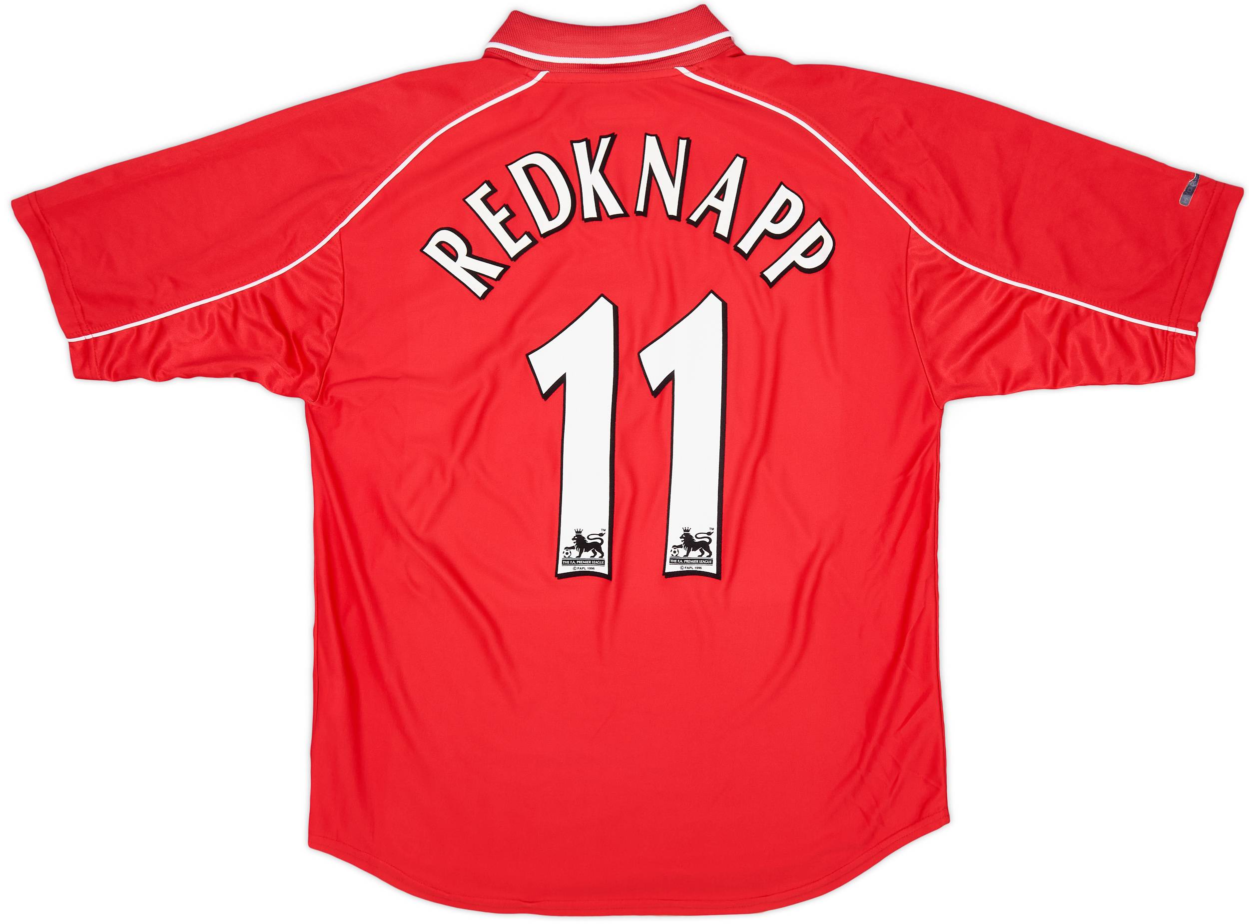 2000-02 Liverpool Home Shirt Redknapp #11 - 8/10 - (L)