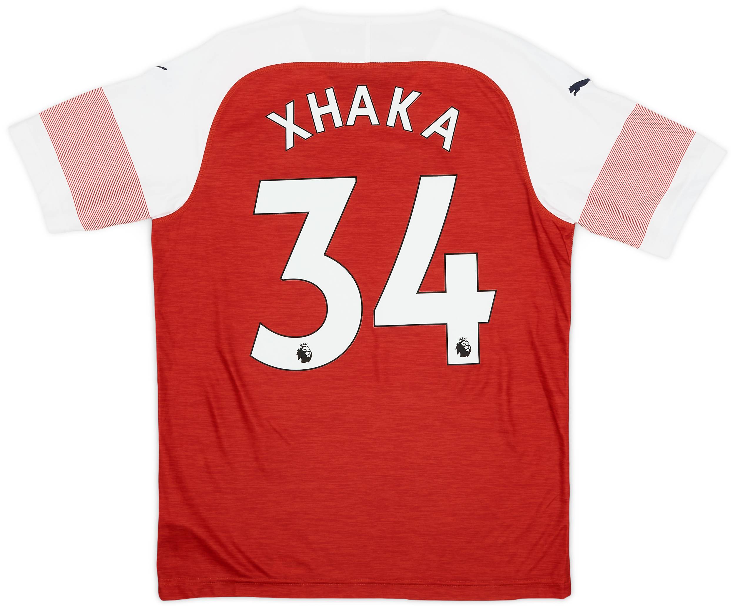 2018-19 Arsenal Home Shirt Xhaka #34 - 10/10 - (M)