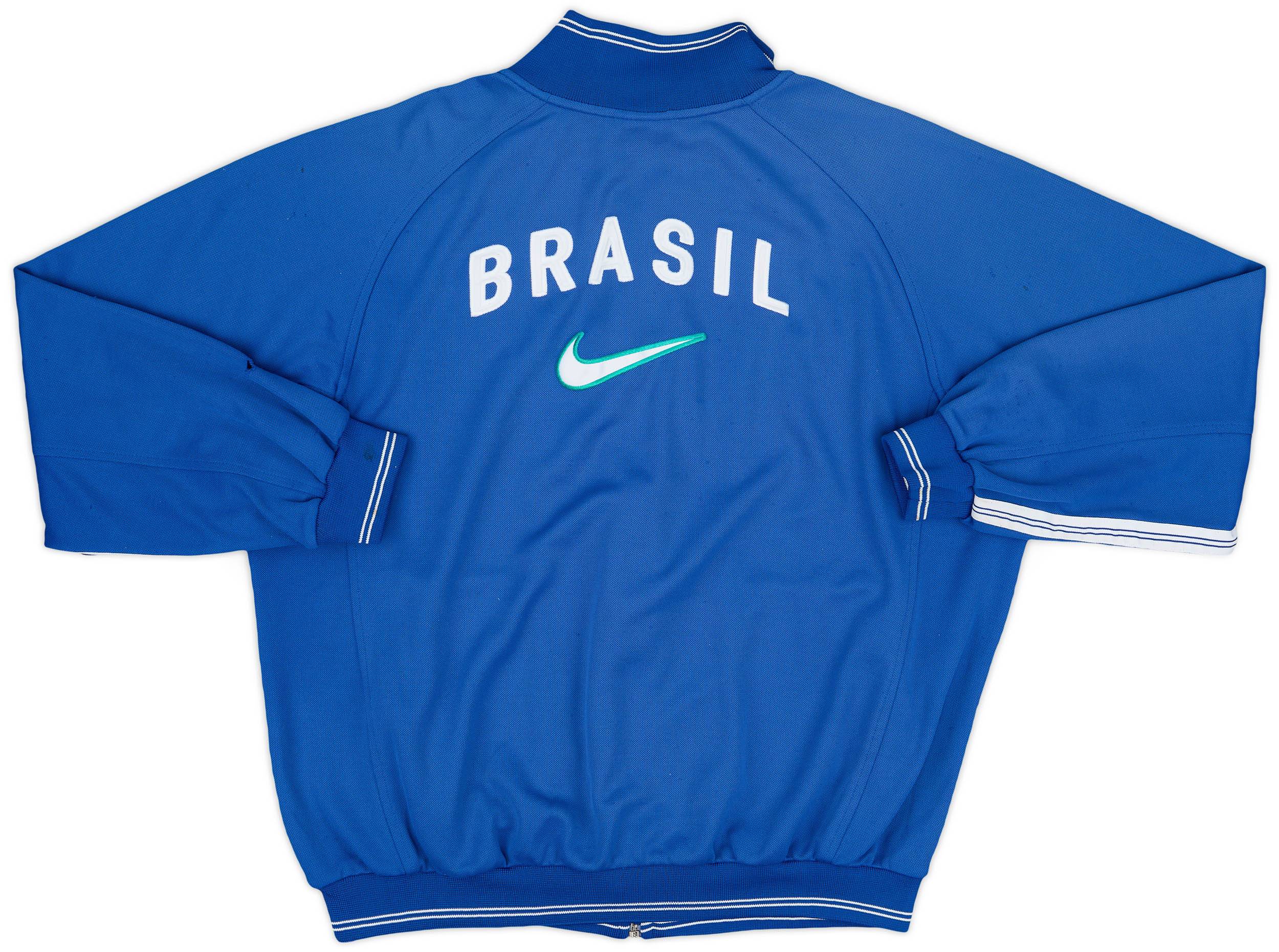 1998-00 Brazil Nike Track Jacket - 8/10 - (XL)