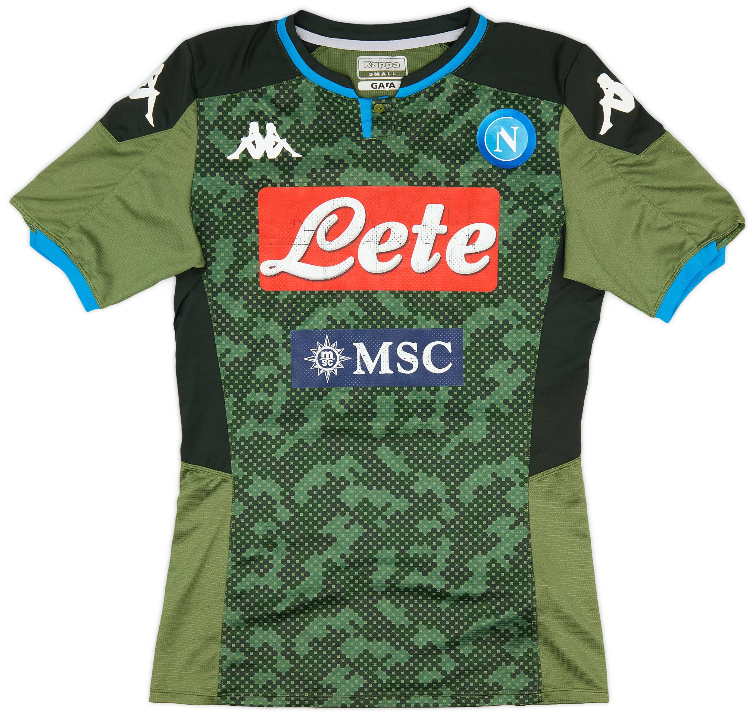 2019-20 Napoli Authentic Away Shirt - 5/10 - (S)