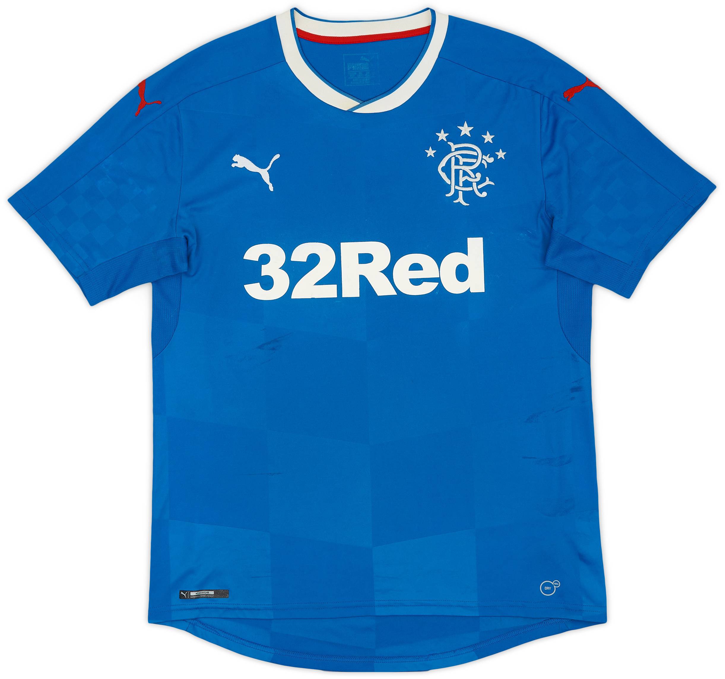 2016-18 Rangers Home Shirt - 5/10 - (M)