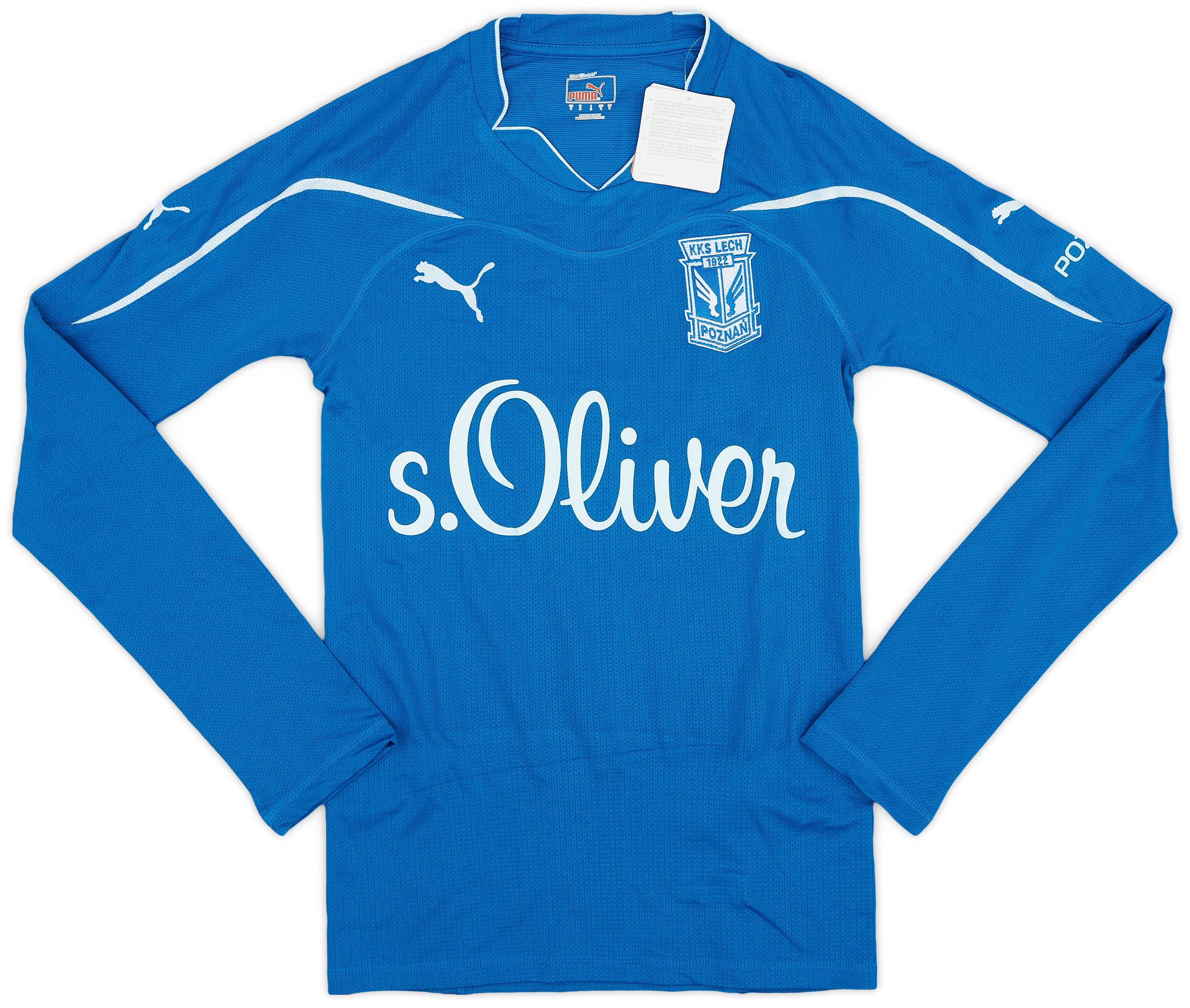 2010-11 Lech Poznan Home L/S Shirt (S)