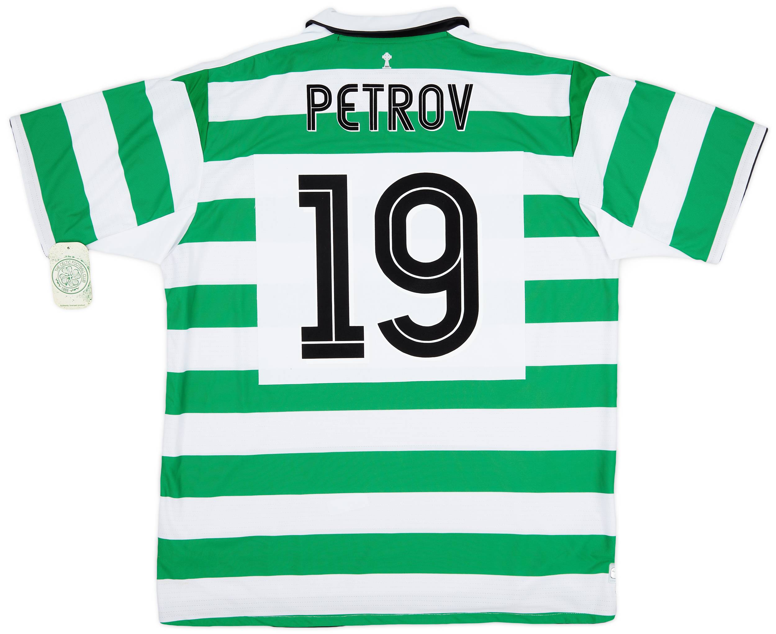 2004-05 Celtic Home Shirt Petrov #19 (XXL)