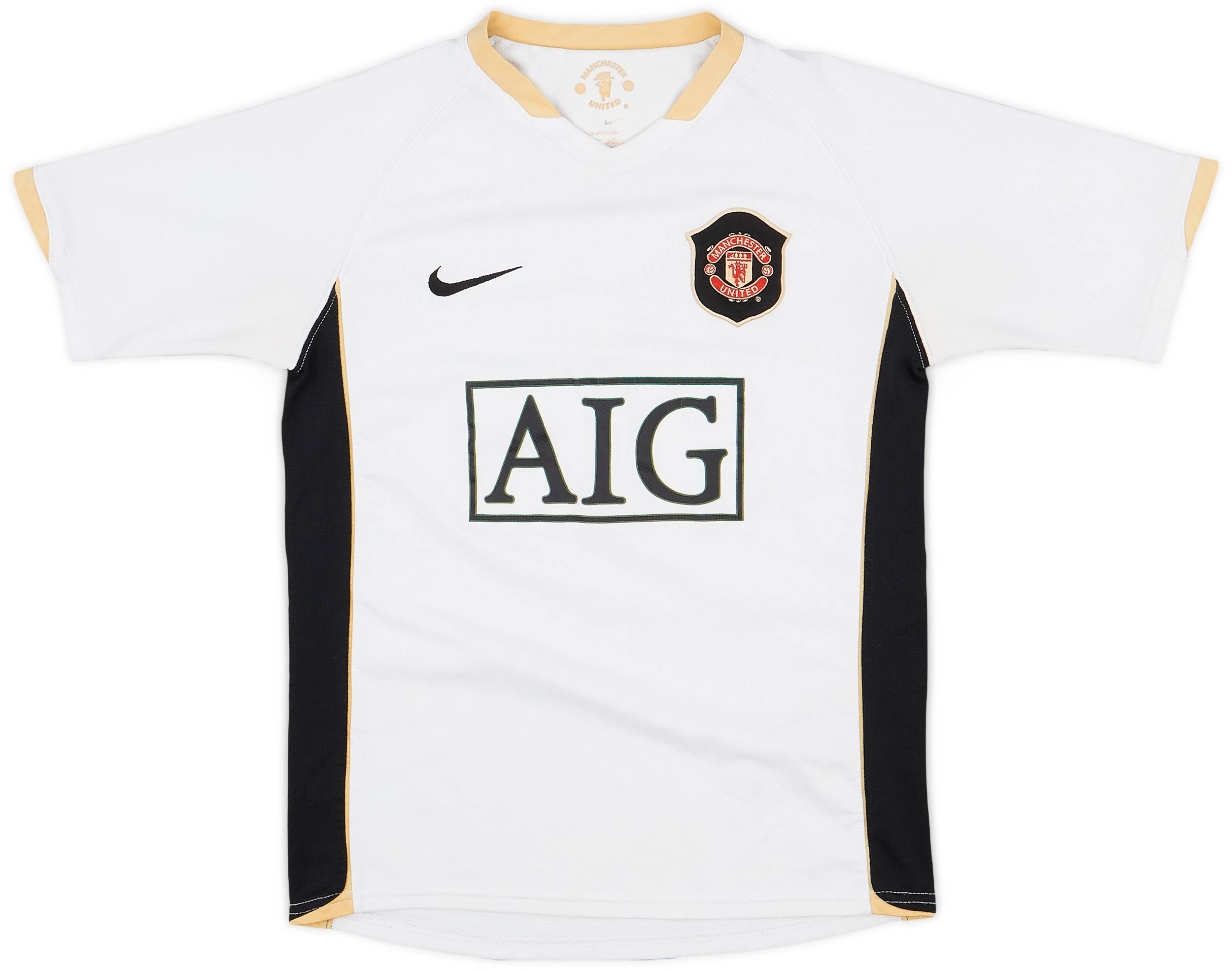 2006-08 Manchester United Away Shirt - 7/10 - (M.Boys)