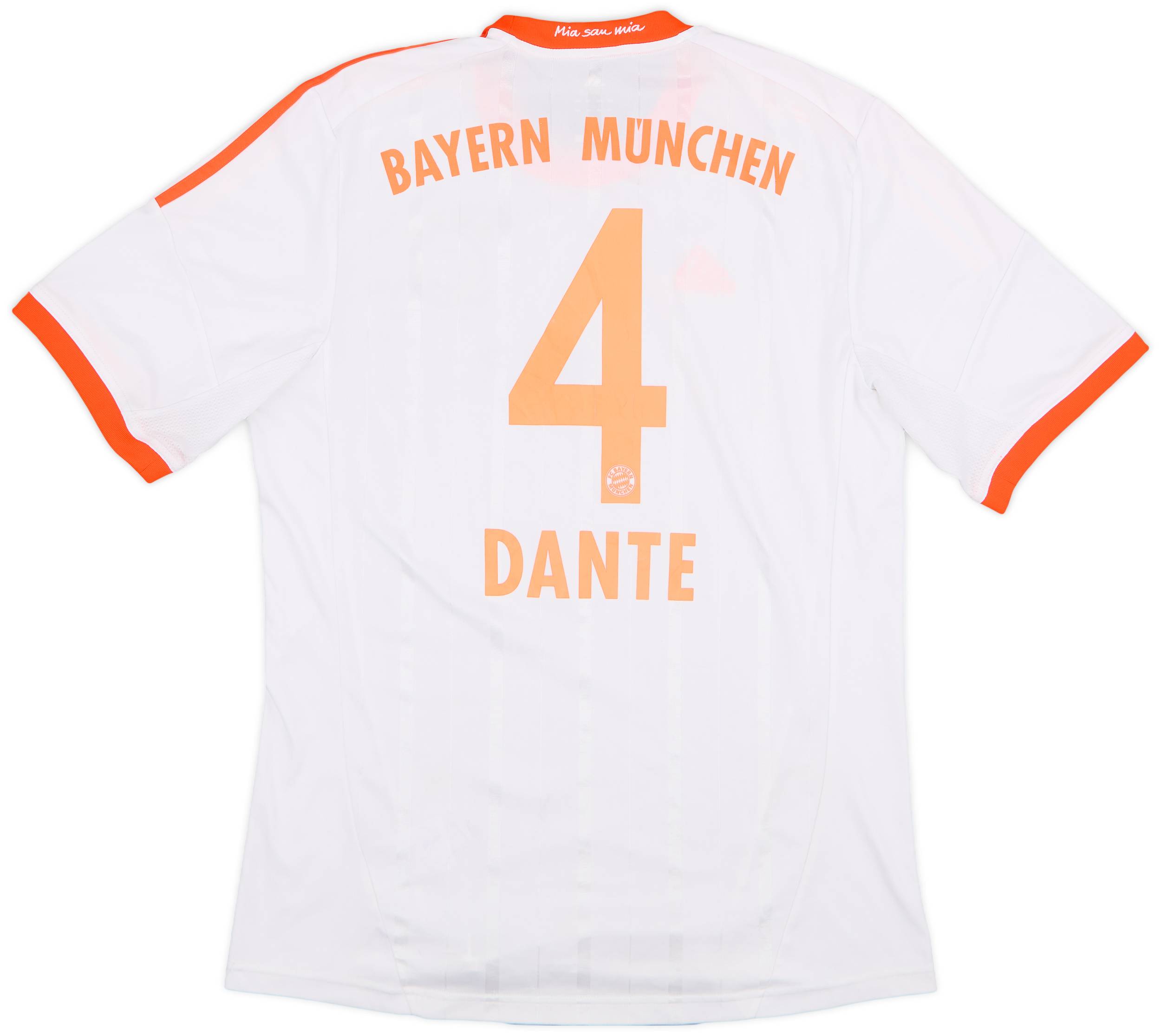 2012-13 Bayern Munich Away Shirt Dante #4 - 5/10 - (L)