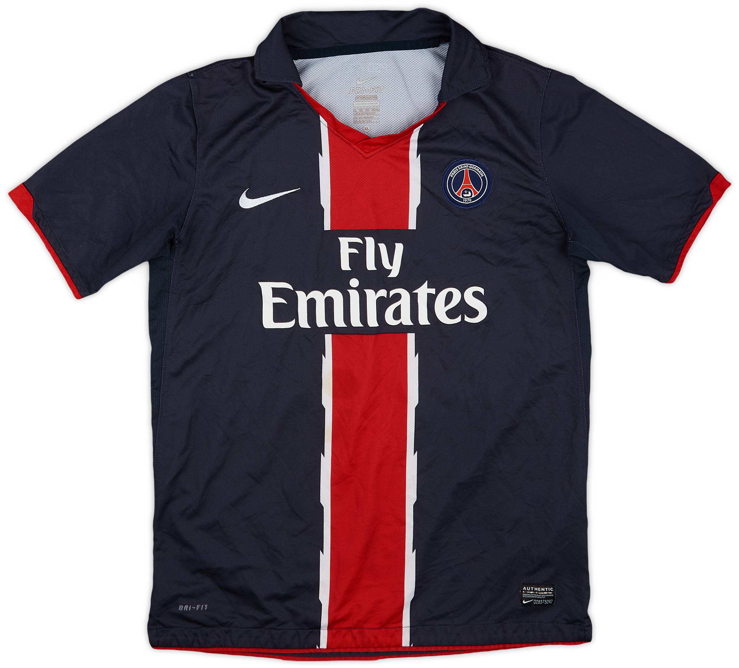 2010-11 Paris Saint-Germain Away Shirt - 9/10 - (XL.Boys)
