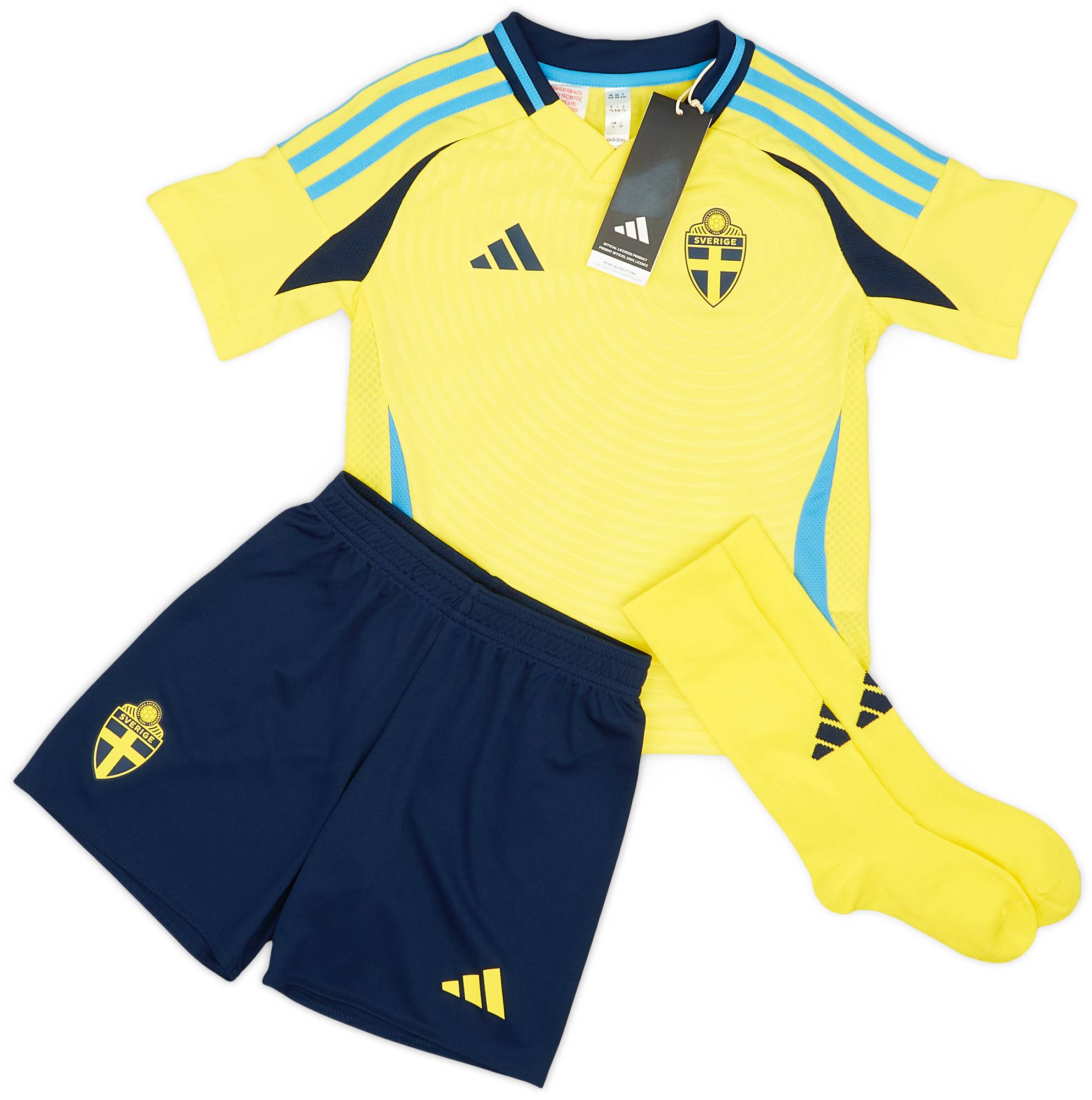 2024-25 Sweden Home Full Kit (Little Kids)