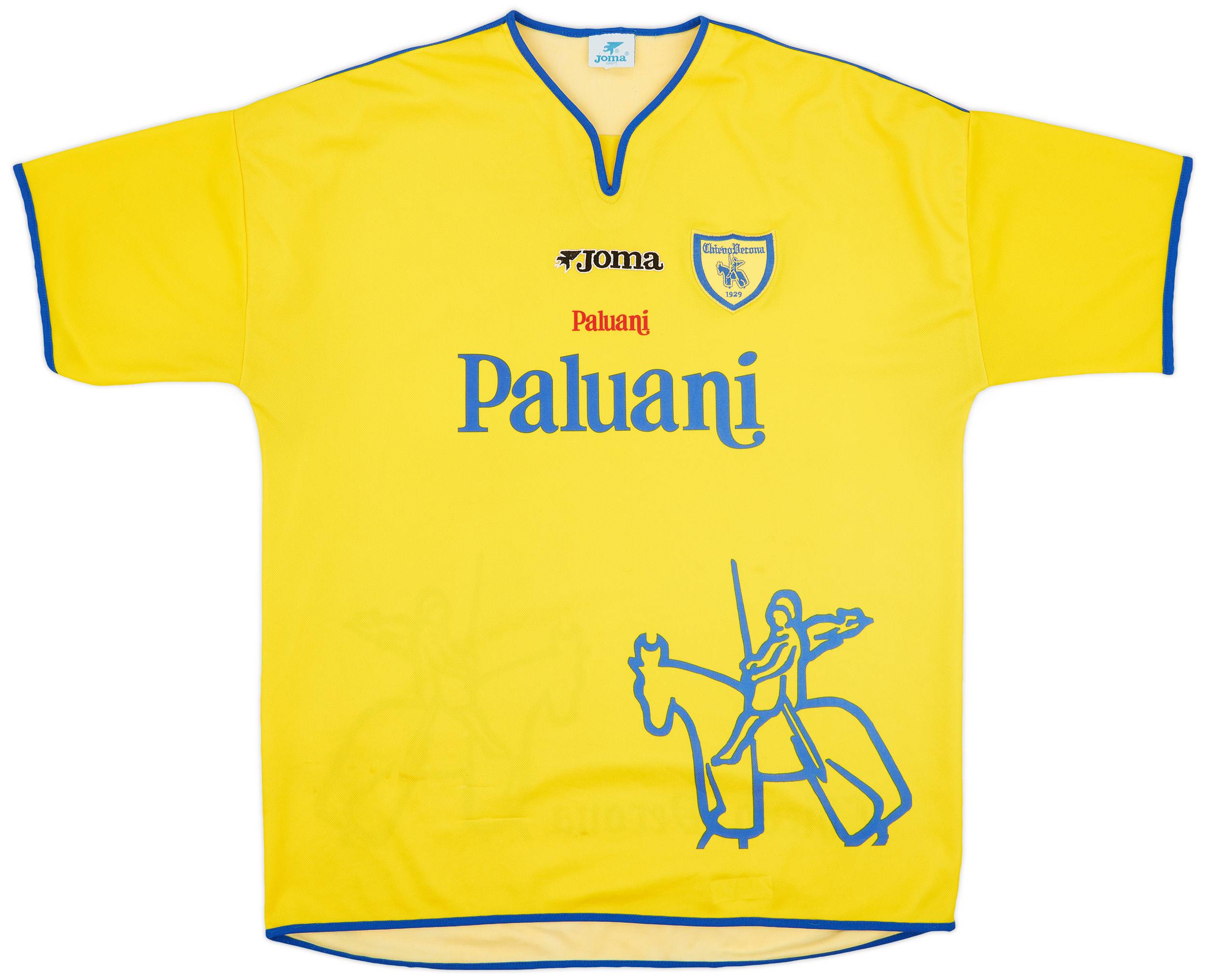 2001-02 Chievo Verona Home Shirt - 7/10 - (XL)