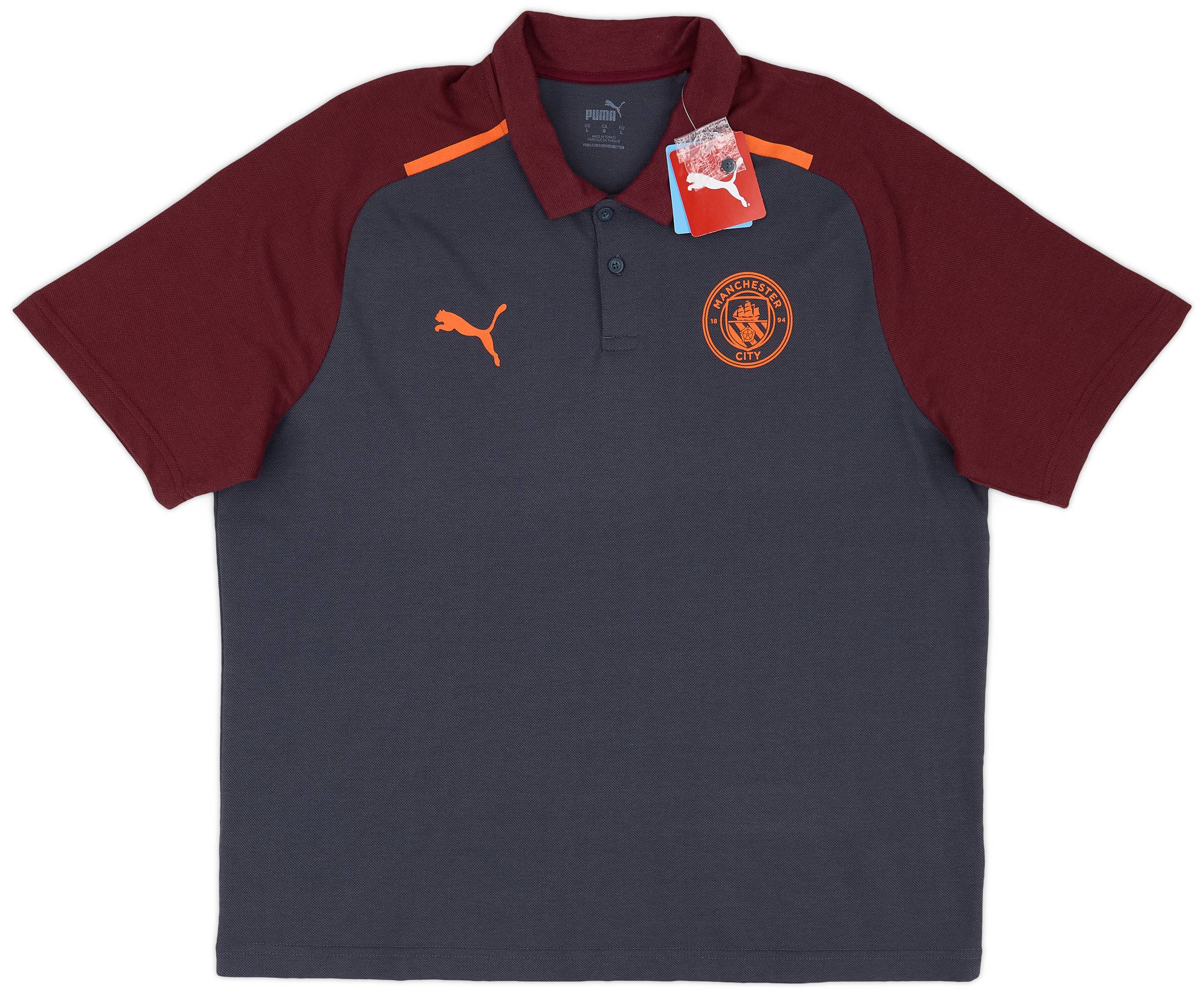 2023 24 Manchester City Puma Casuals Polo T Shirt
