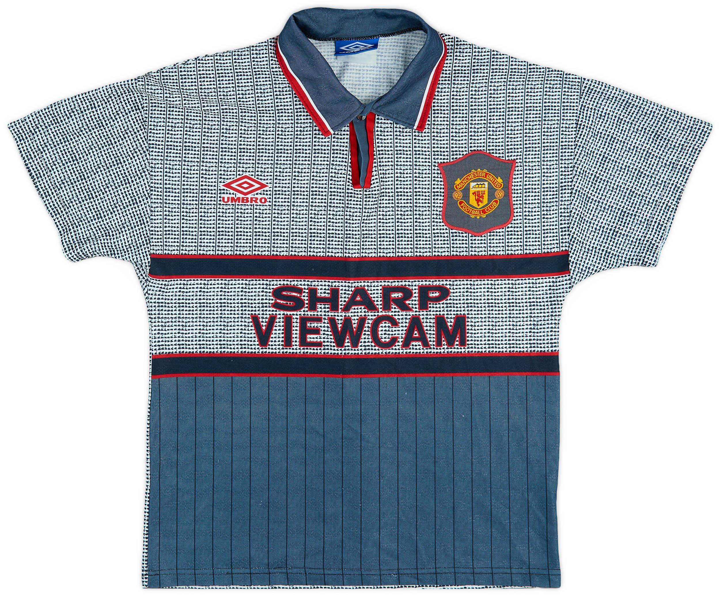 1995-96 Manchester United Away Shirt - 6/10 - (Y)
