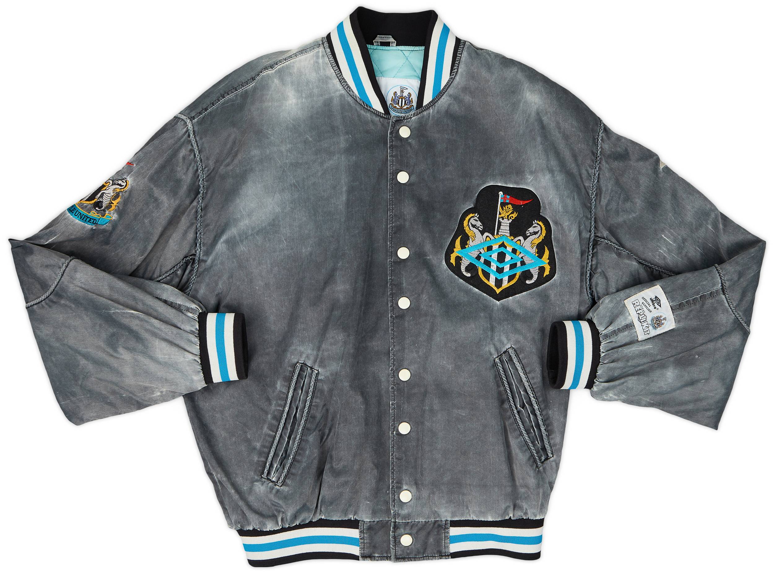 1990-92 Newcastle Umbro Bomber Jacket - 8/10 - (XXL)
